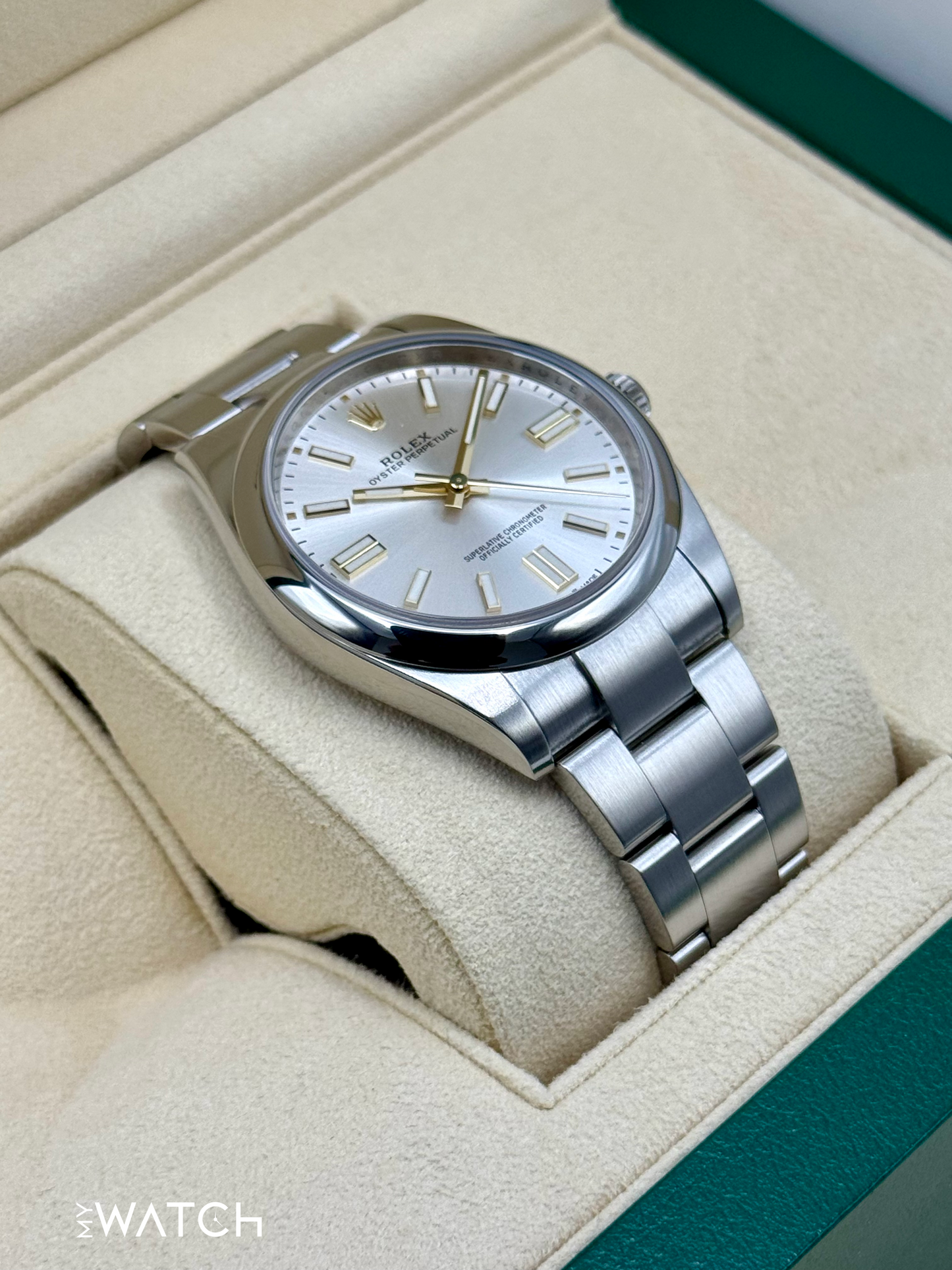 2023 Rolex Oyster Perpetual 41mm 124300 Silver Dial - MyWatchLLC
