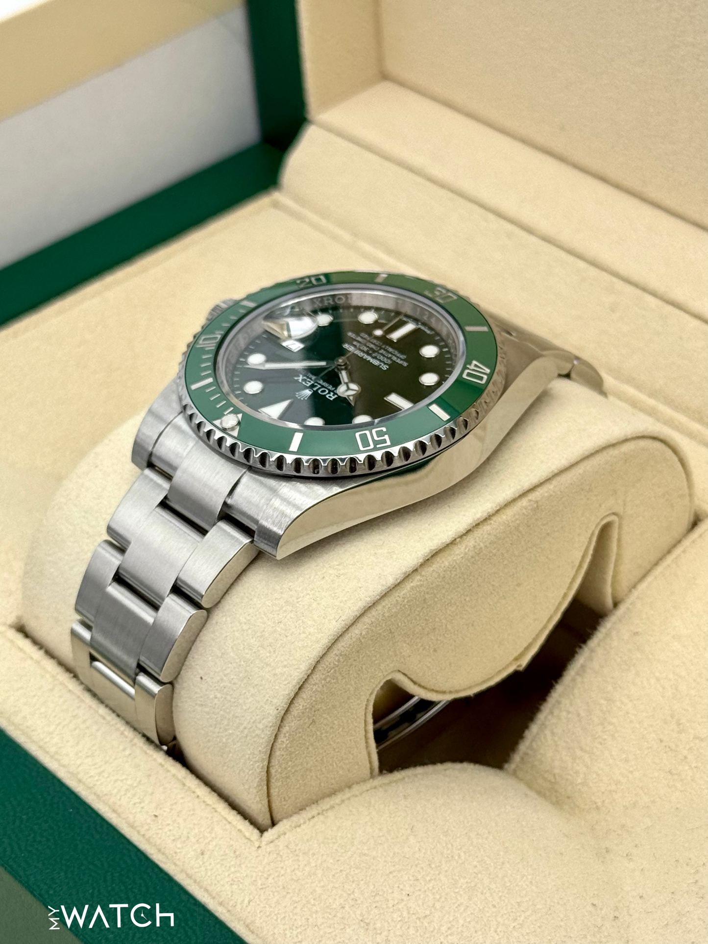 2019 Rolex Submariner "Hulk" 40mm 116610LV Green Dial - MyWatchLLC