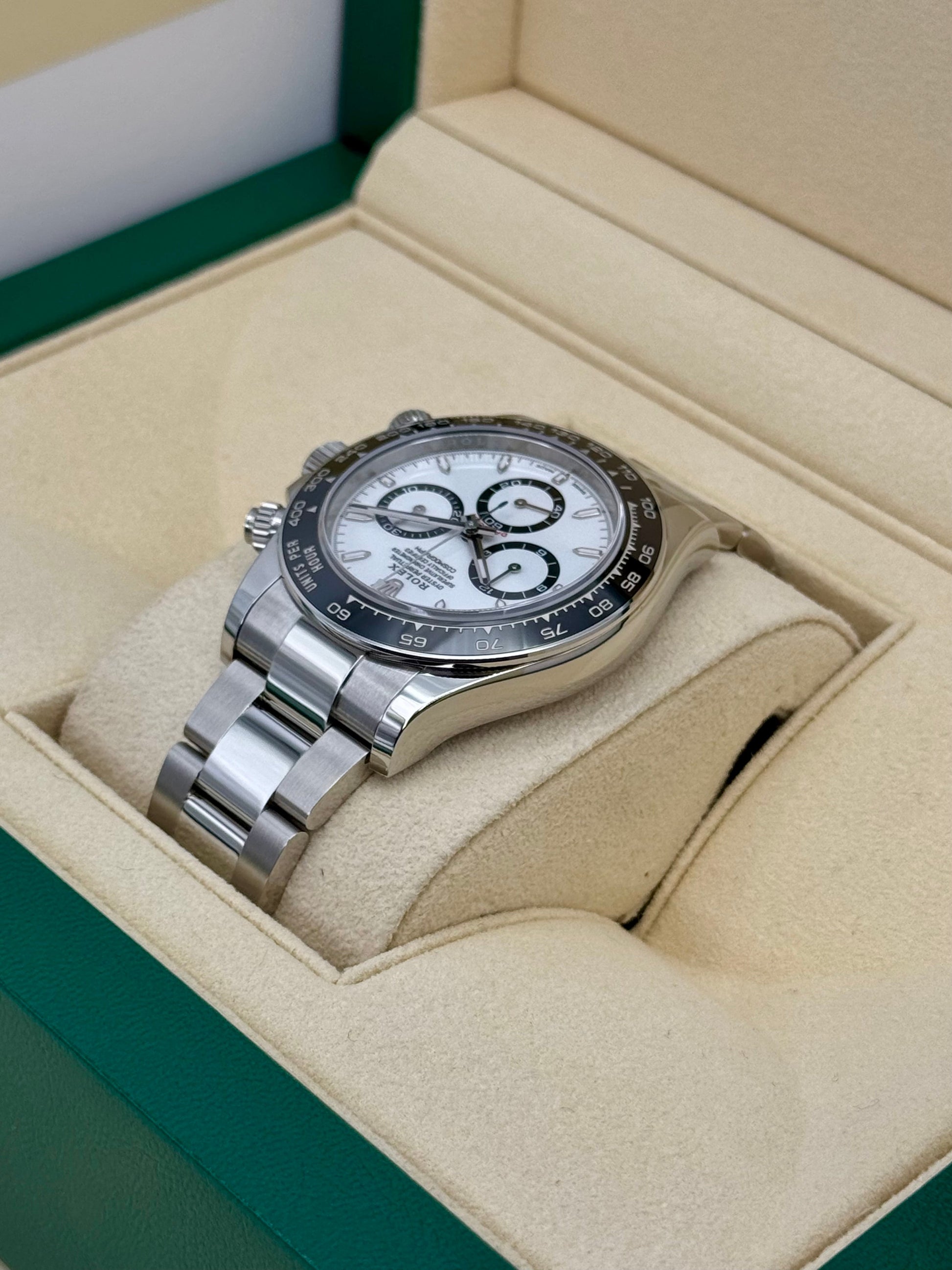 NEW 2025 Rolex Daytona 40mm 126500LN Stainless Steel Panda Dial - MyWatchLLC