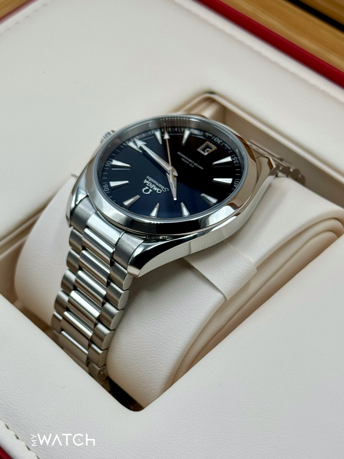 2025 Omega Seamaster Aqua Terra 41mm 220.10.41.21.01.002 Black Dial - MyWatchLLC
