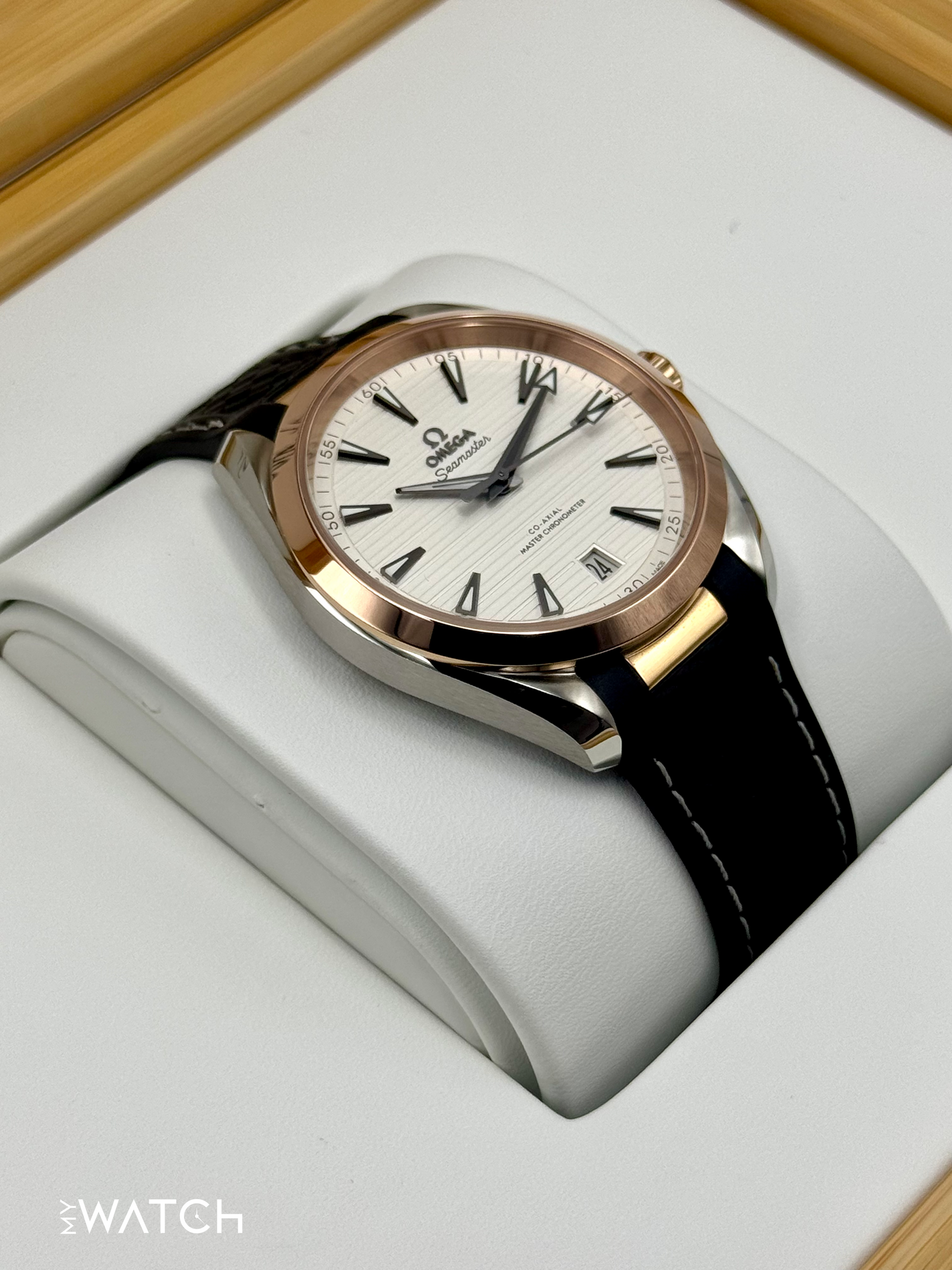 2020 Omega Seamaster Aqua Terra 41mm 220.22.41.21.02.001 Silver Dial - MyWatchLLC