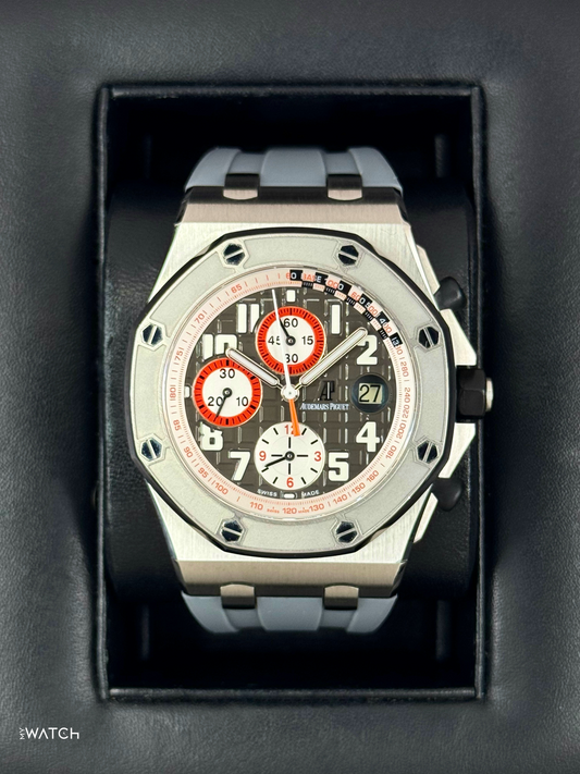 2012 Audemars Piguet Royal Oak Offshore Chrono 42mm 26175ST Grey Dial