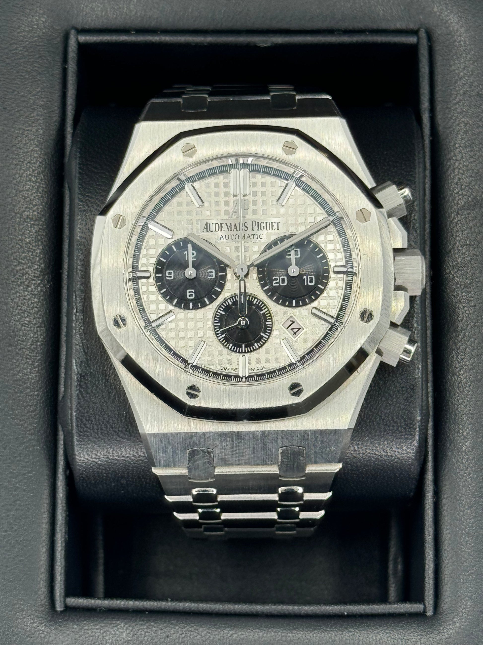 Audemars Piguet Royal Oak 41mm 26331ST Chronograph Panda - MyWatchLLC