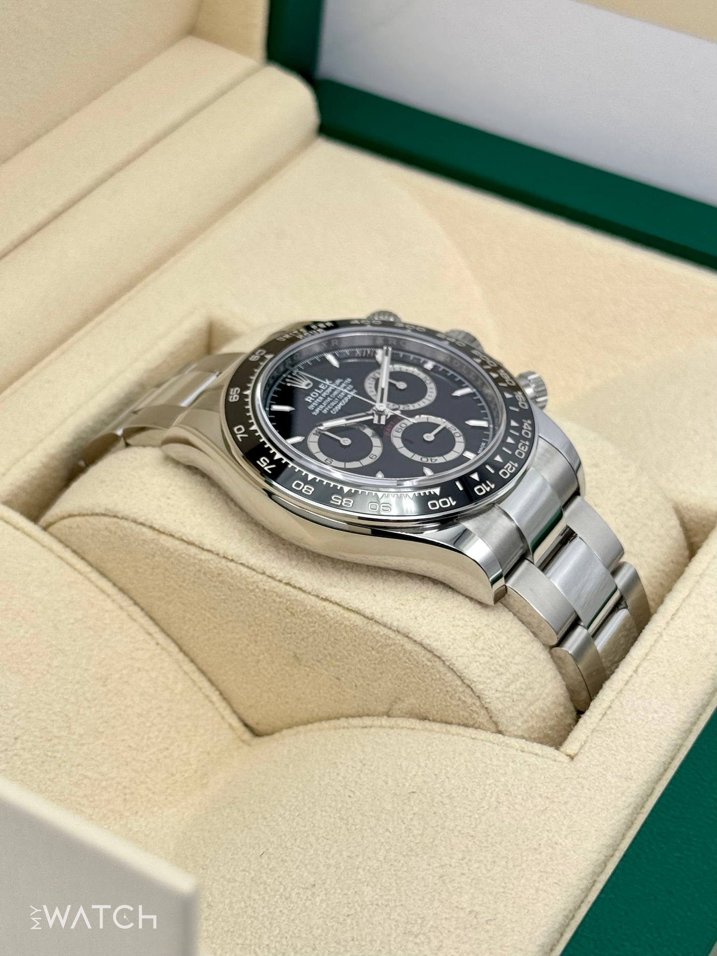 NEW 2024 Rolex Daytona 40mm 126500LN Stainless Steel Black Dial - MyWatchLLC