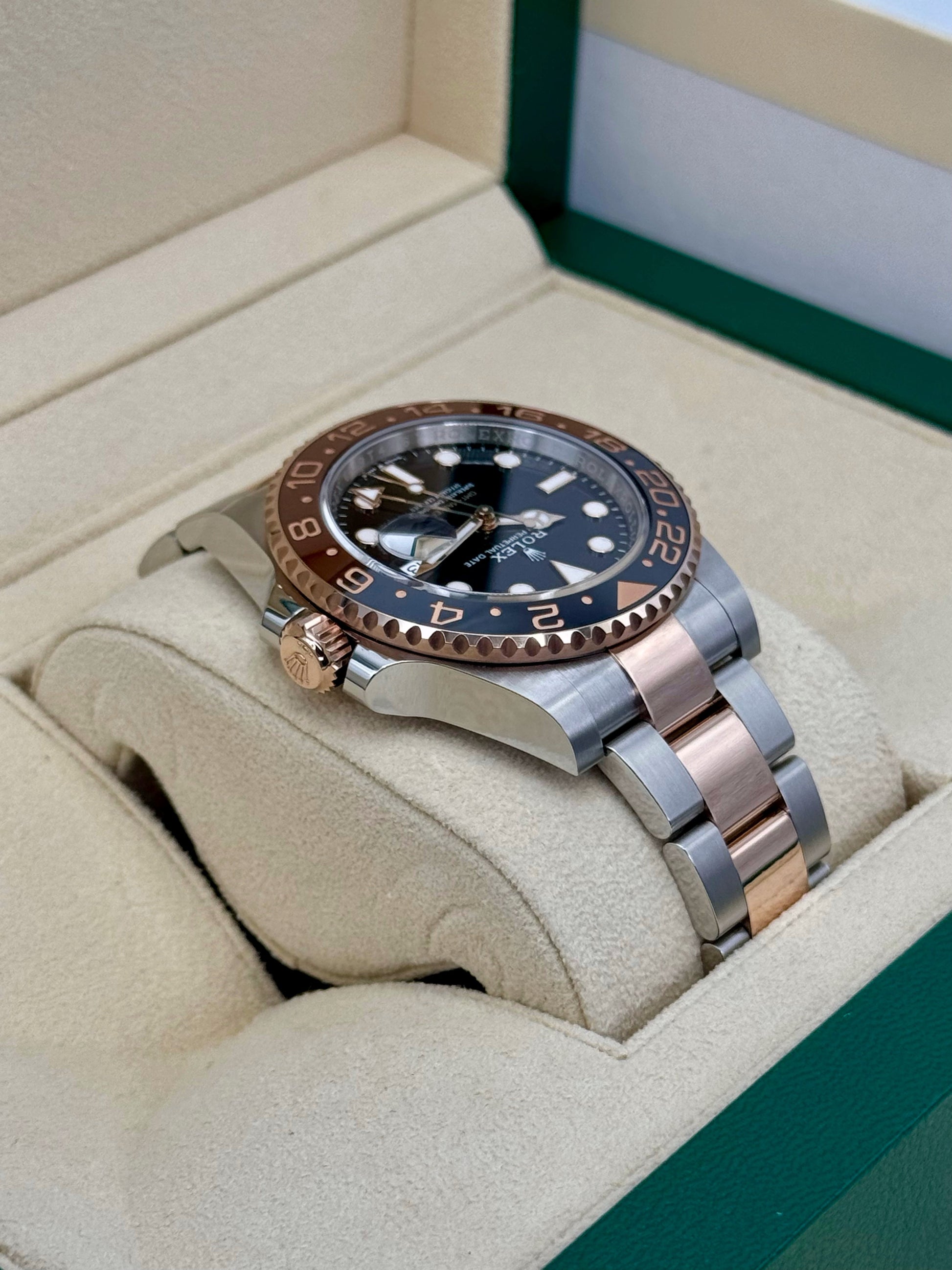 NEW 2024 Rolex GMT-Master II "Rootbeer" 40mm 126711CHNR Two-Tone - MyWatchLLC