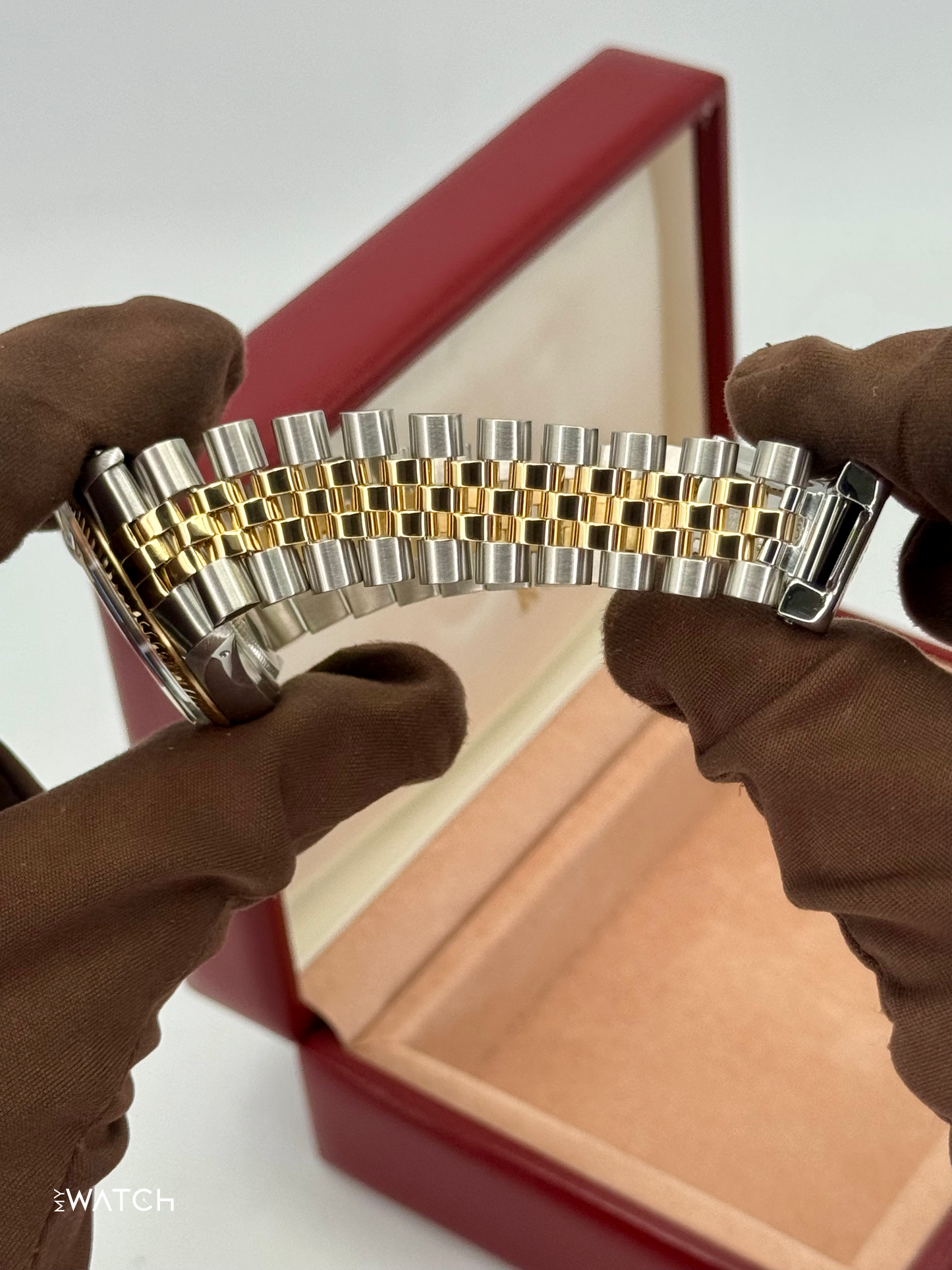 1987 Rolex Datejust 36mm 16013 Two-Tone Jubilee Ivory Anniversary Dial