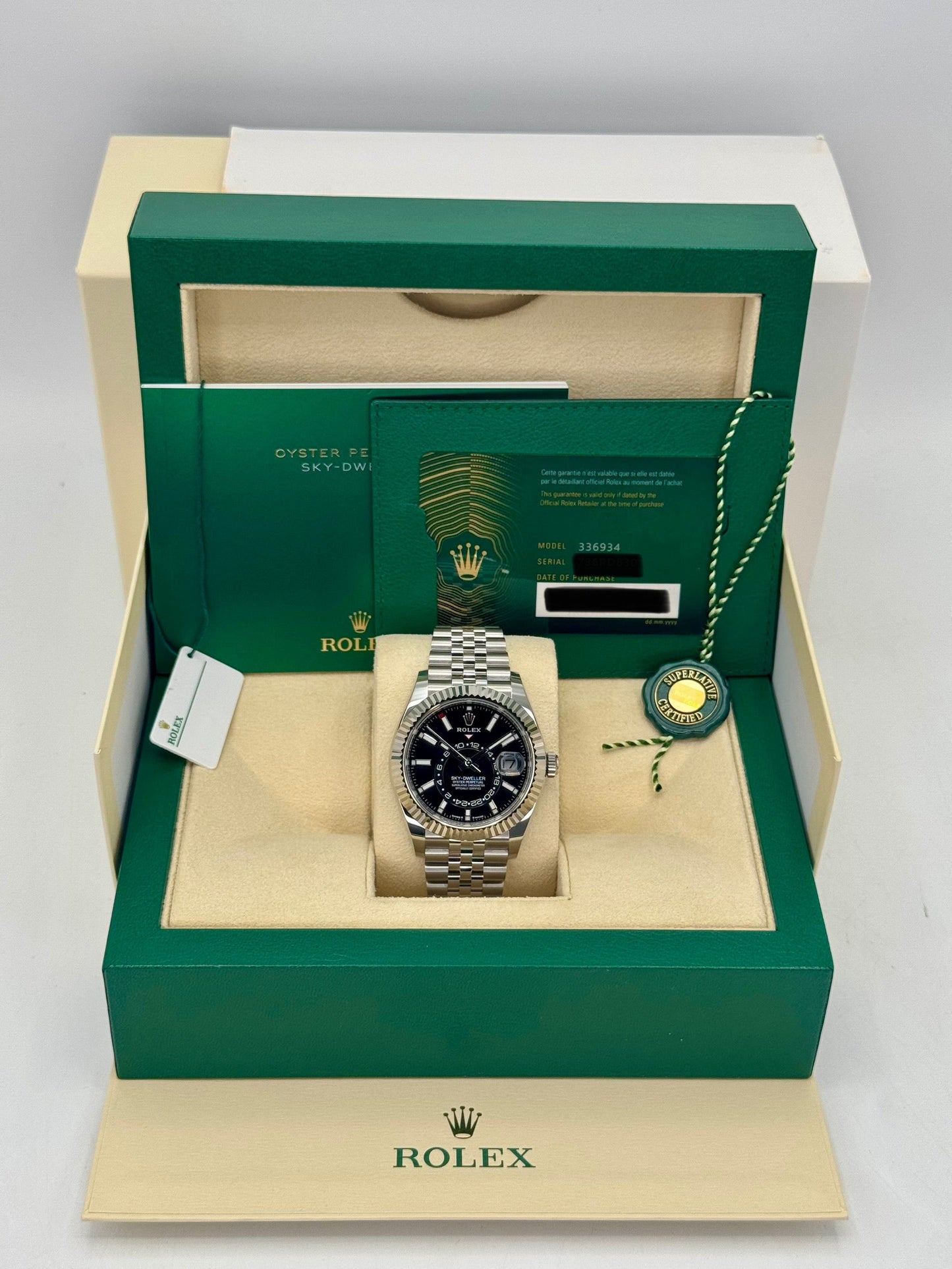 NEW 2025 Rolex Sky-Dweller 42mm 336934 Jubilee Black Dial - MyWatchLLC