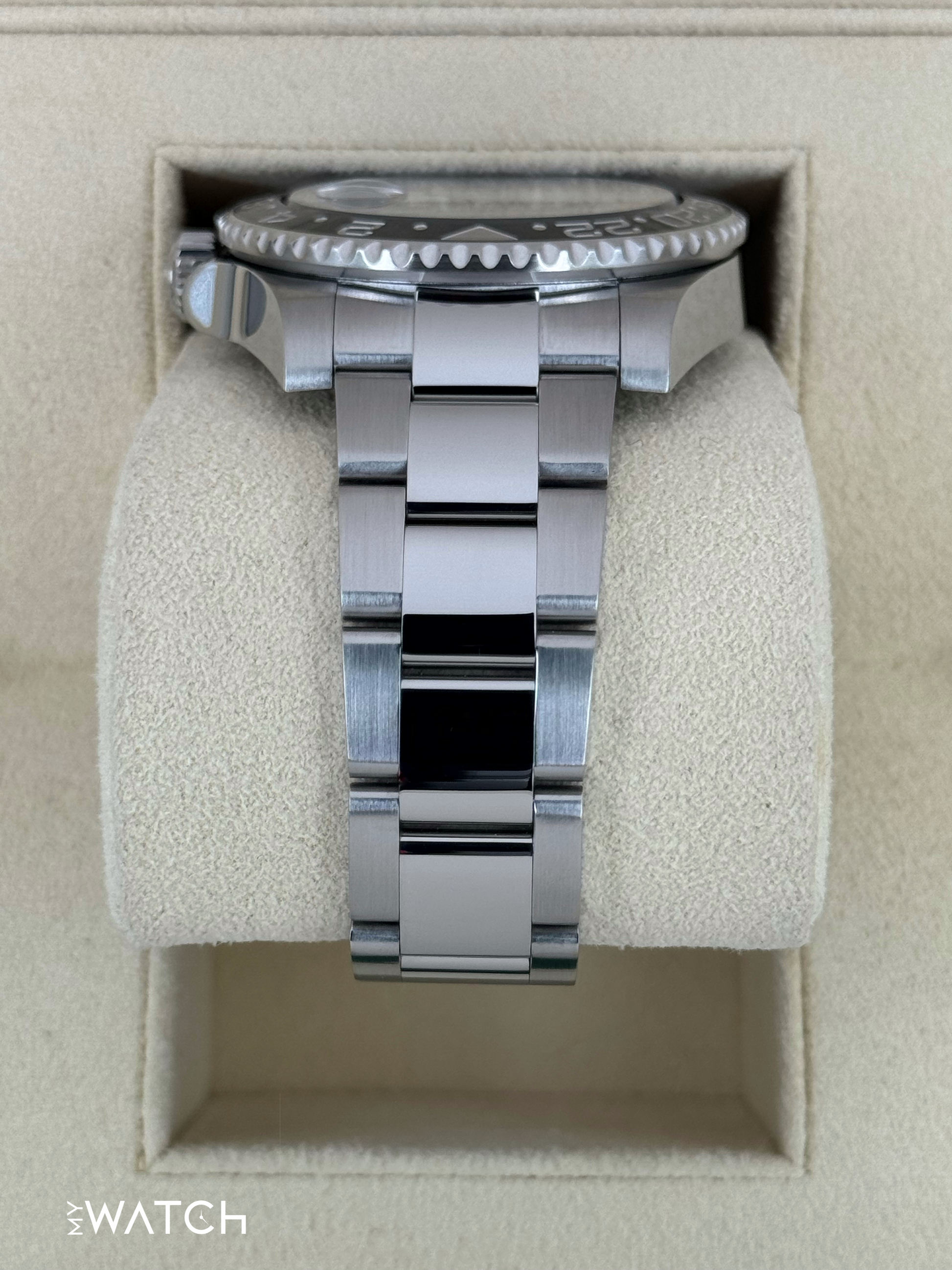 2017 Rolex GMT-Master II 40mm 116710LN Stainless Steel Black Dial - MyWatchLLC