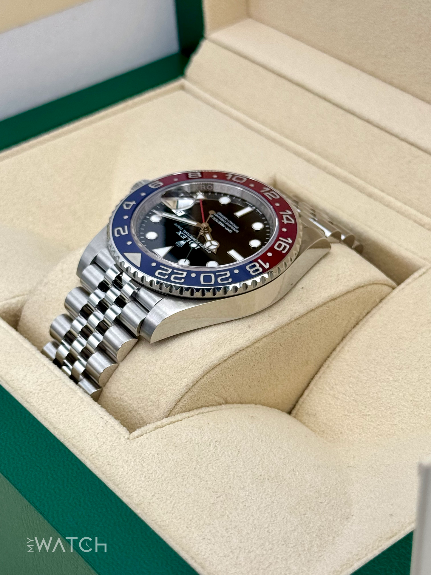 2024 Rolex GMT-Master II "Pepsi" 40mm 126710BLRO Jubilee - MyWatchLLC