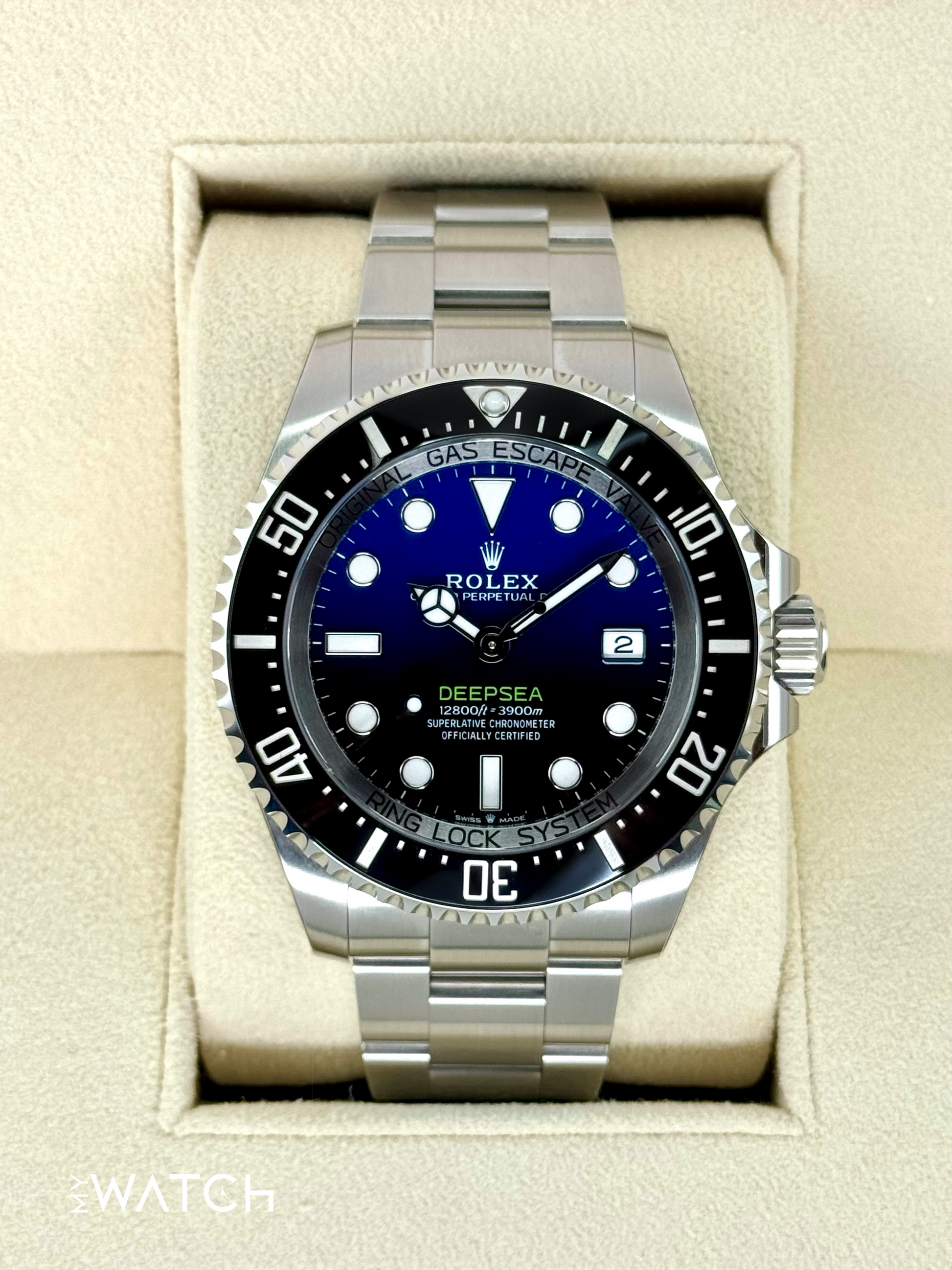 NEW 2025 Rolex Deepsea "James Cameron" 44mm 136660 Blue Dial - MyWatchLLC