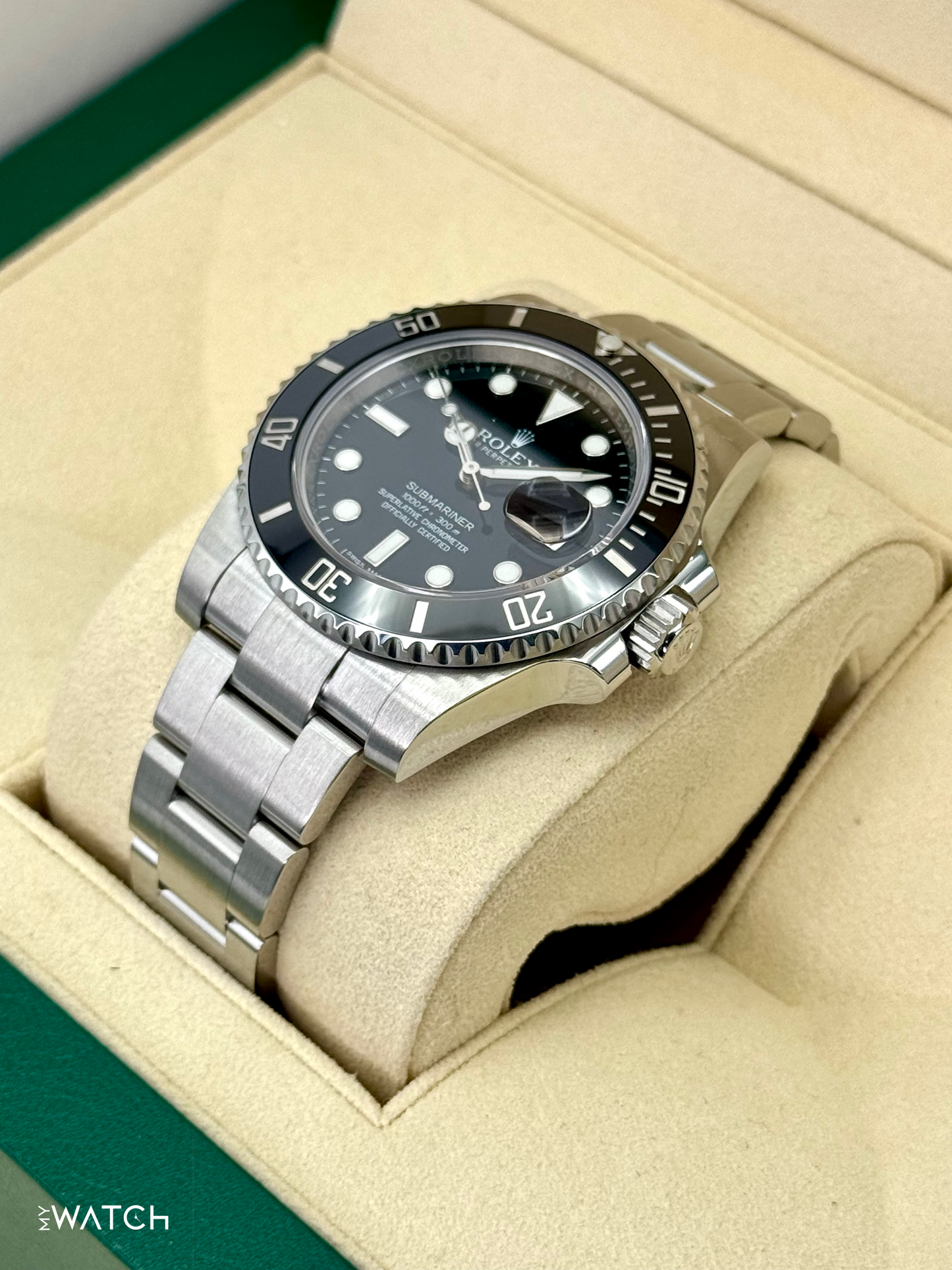 2016 Rolex Submariner 40mm 116610LN Stainless Steel Black Dial - MyWatchLLC