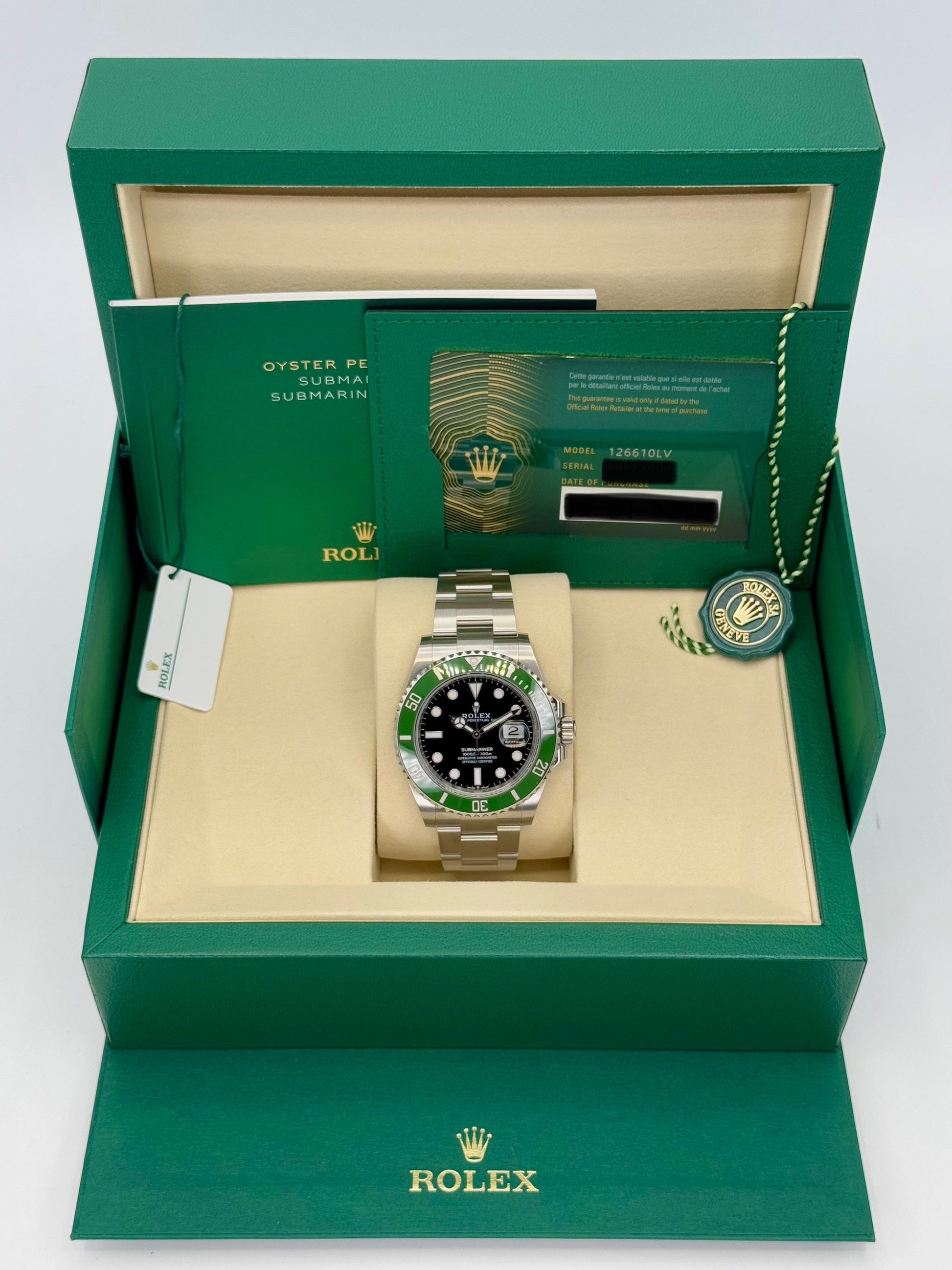 NEW 2025 Rolex Submariner "Starbucks" 41mm 126610LV Black Dial - MyWatchLLC