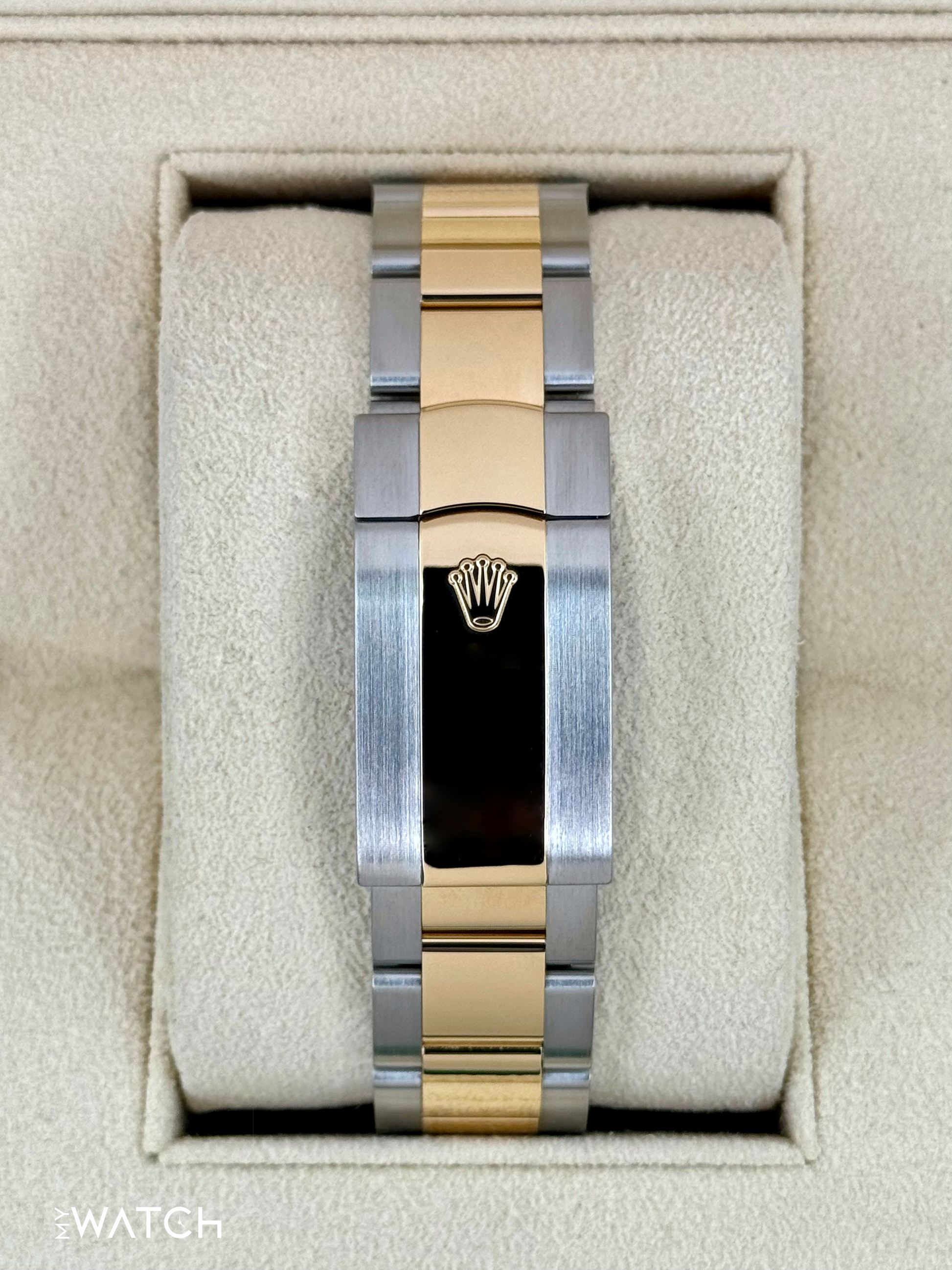 2022 Rolex Sky-Dweller 42mm 326933 Two-Tone Oyster White Dial - MyWatchLLC