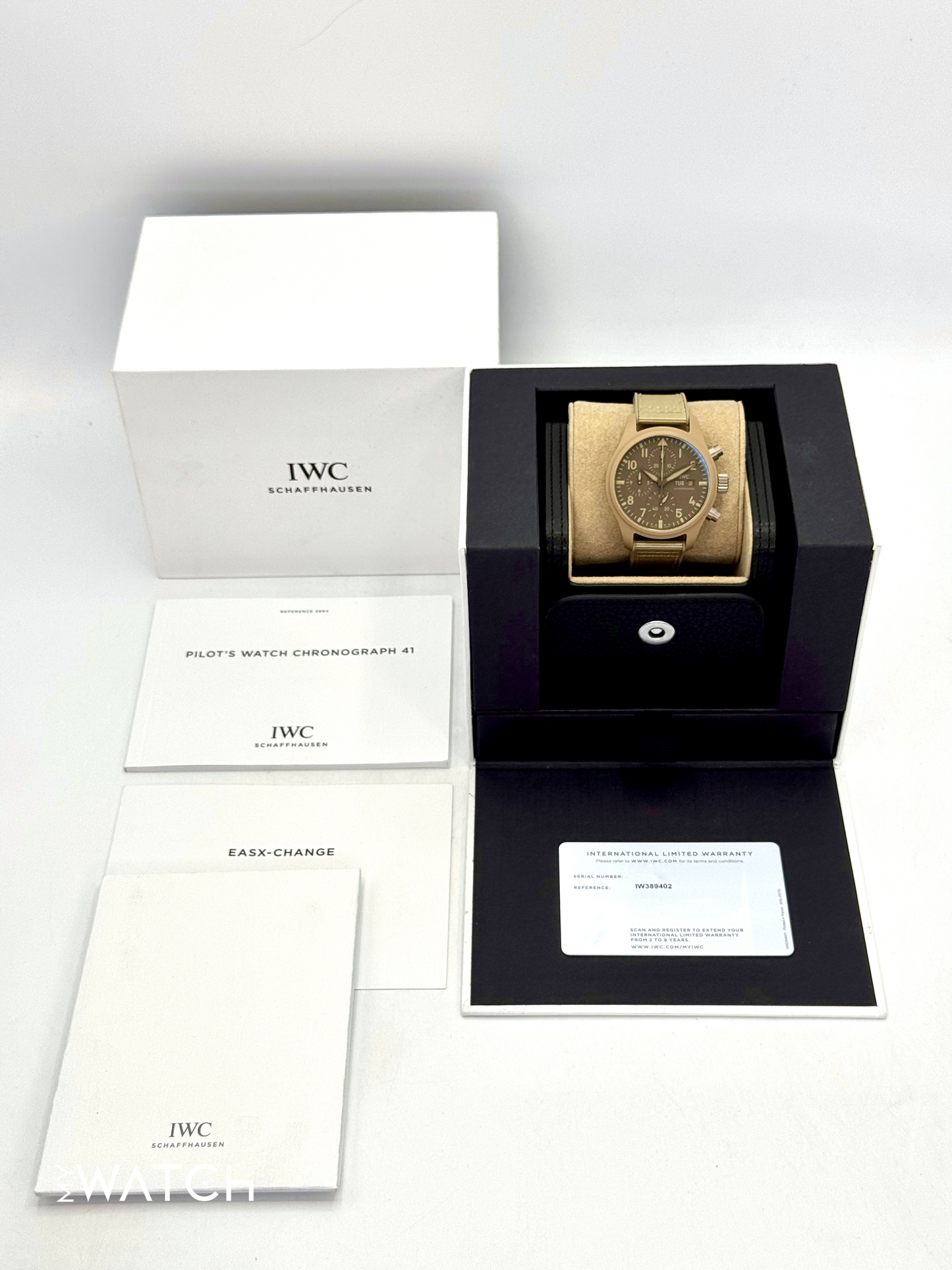 NEW 2025 IWC Ingenieur Automatic 40mm IW328903 Aqua Dial - MyWatchLLC