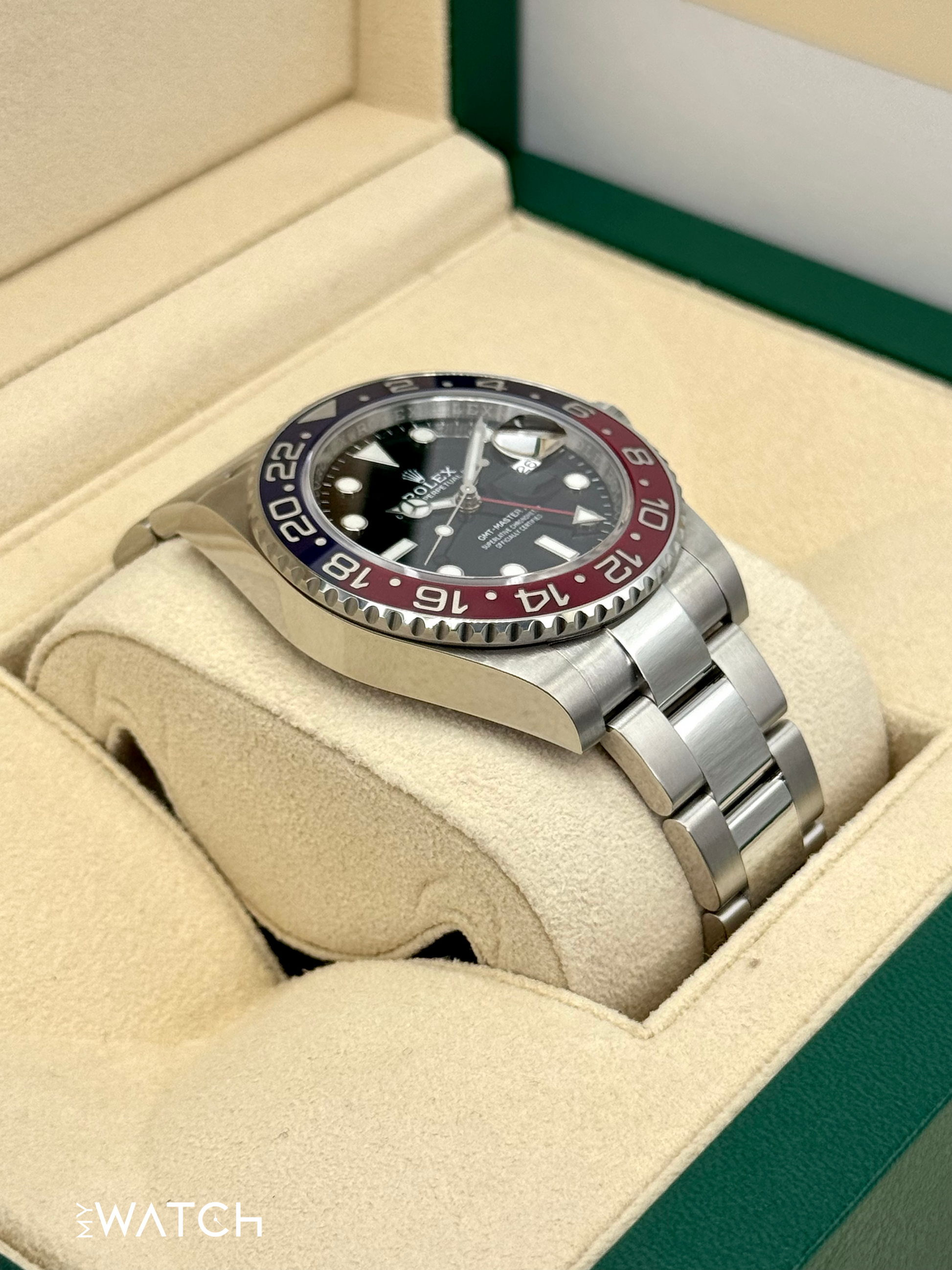 2021 Rolex GMT-Master II "Pepsi" 40mm 126710BLRO Oyster - MyWatchLLC