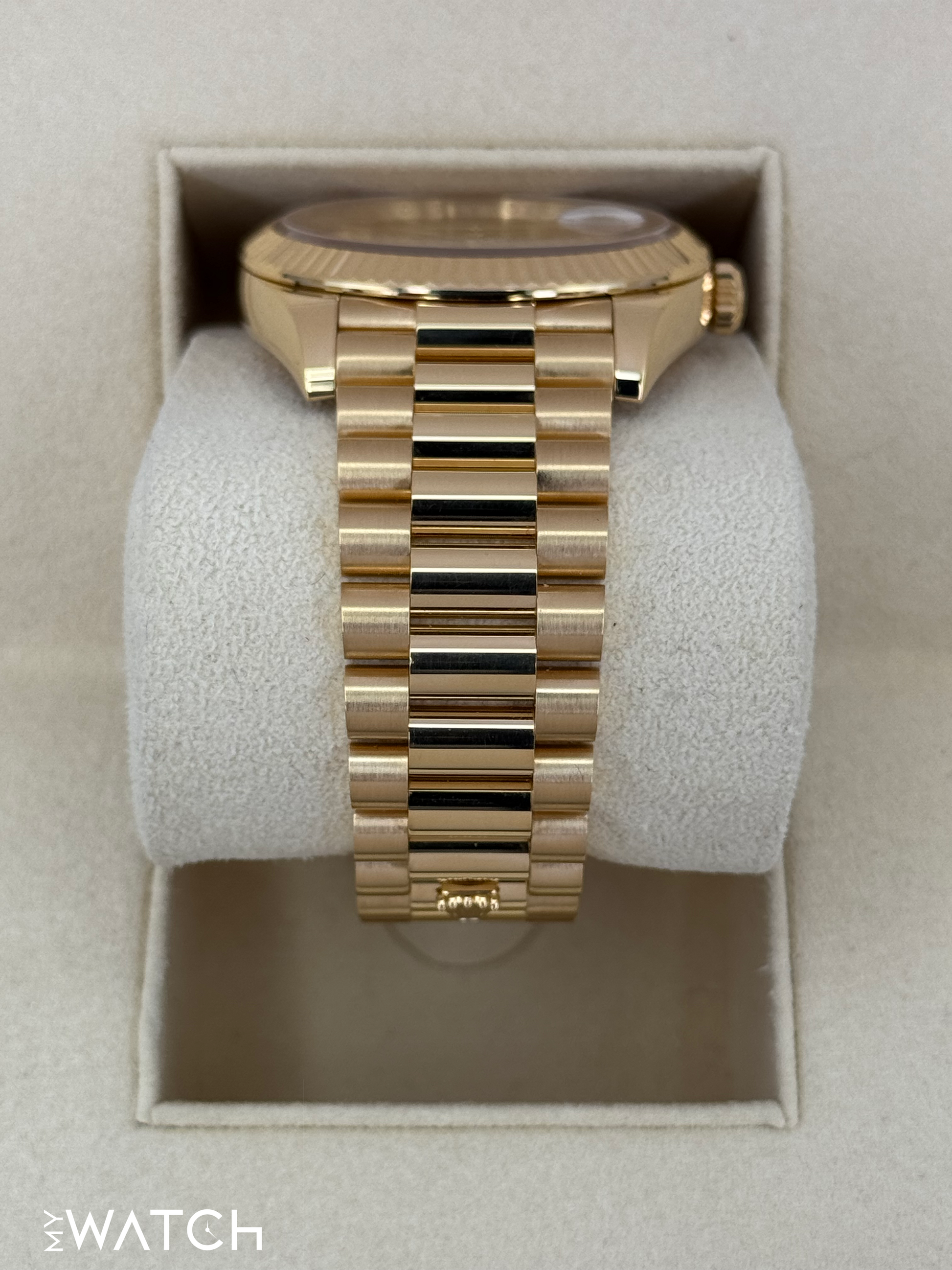 2023 Rolex Day-Date 40mm 228238 Presidential Champagne Dial - MyWatchLLC