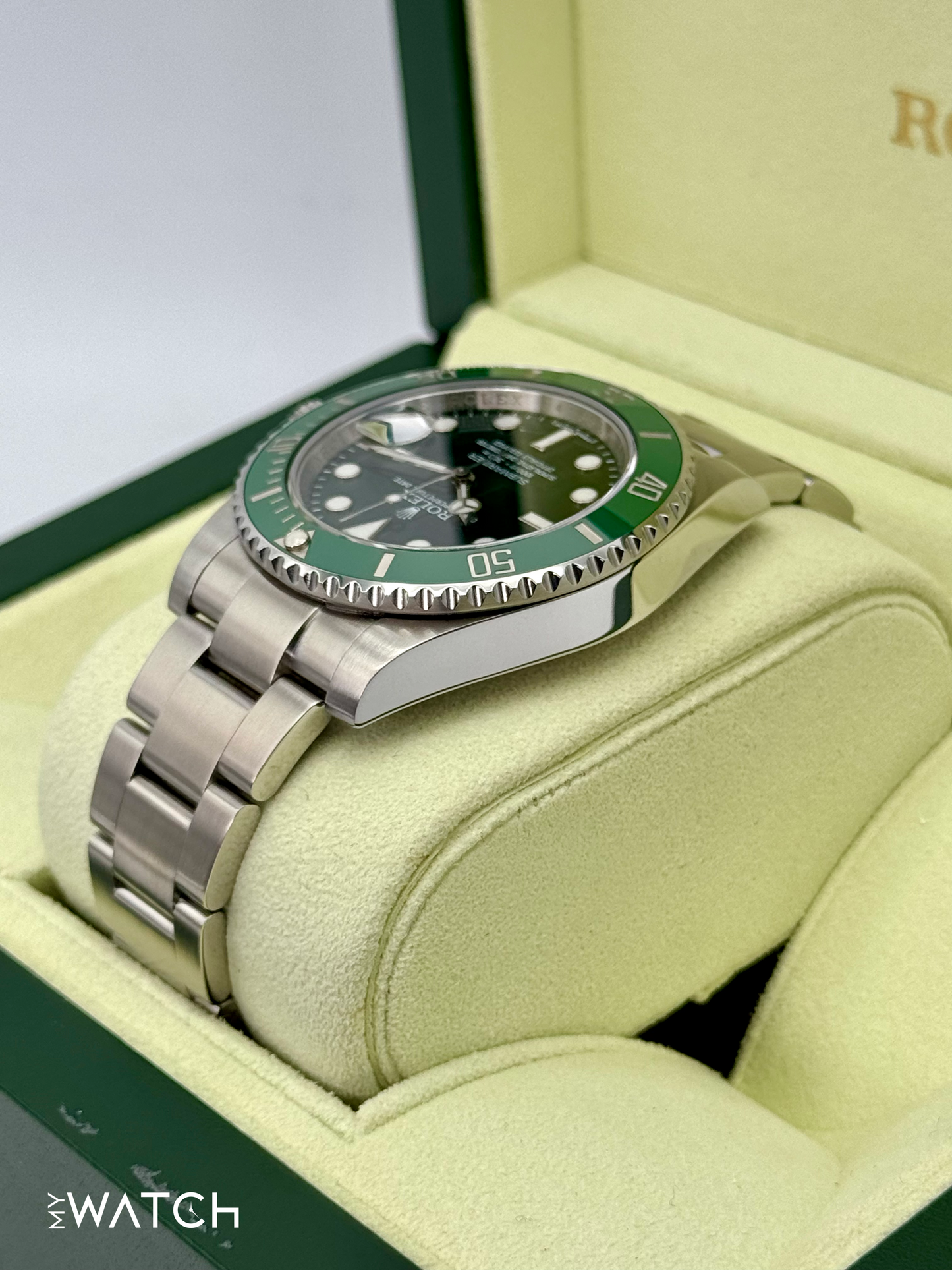 2012 Rolex Submariner “Hulkâ€?40mm 116610LV Green Dial - MyWatchLLC