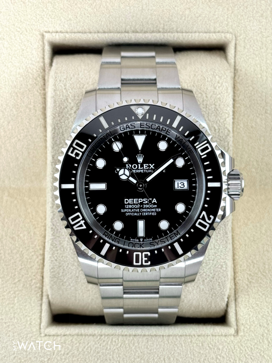 NEW 2025 Rolex Deepsea 44mm 136660 Stainless Steel Black Dial - MyWatchLLC