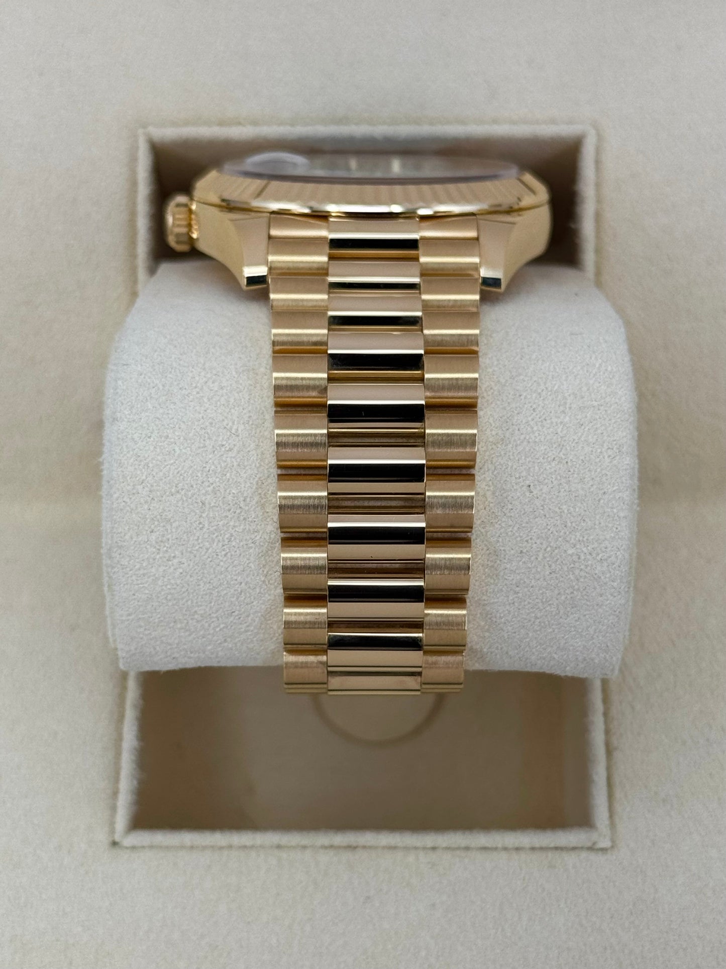 2023 Rolex Day-Date 40mm 228238 Arabic Calendar Green Dial - MyWatchLLC