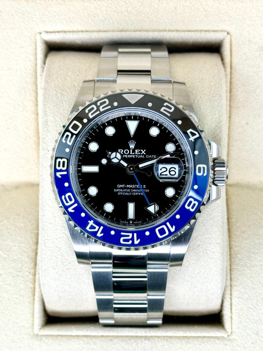 2020 Rolex GMT-Master II "Batman" 40mm 126710BLNR Oyster - MyWatchLLC