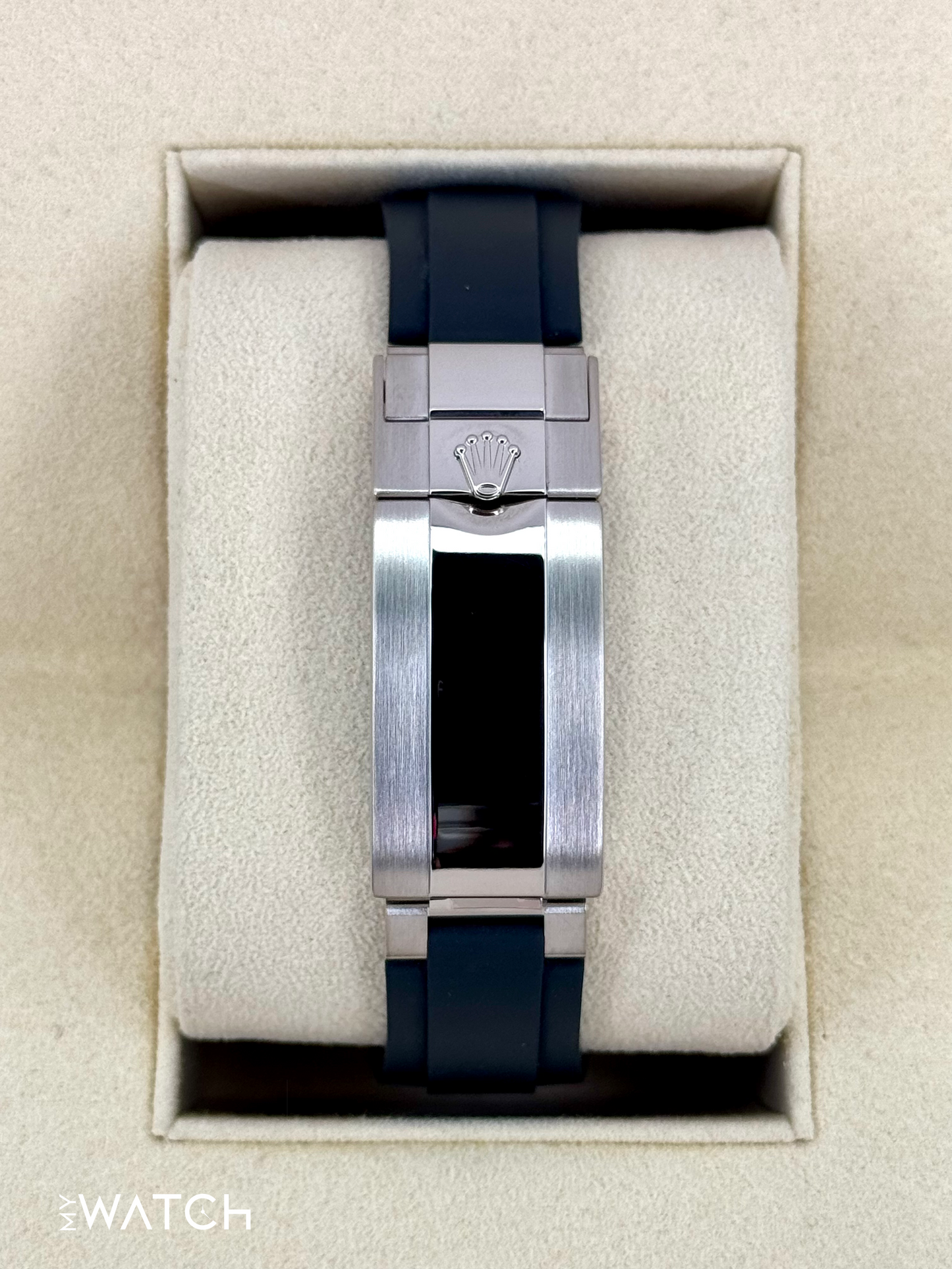 2020 Rolex Yacht-Master 42mm 226659 White Gold Oysterflex Black Dial - MyWatchLLC