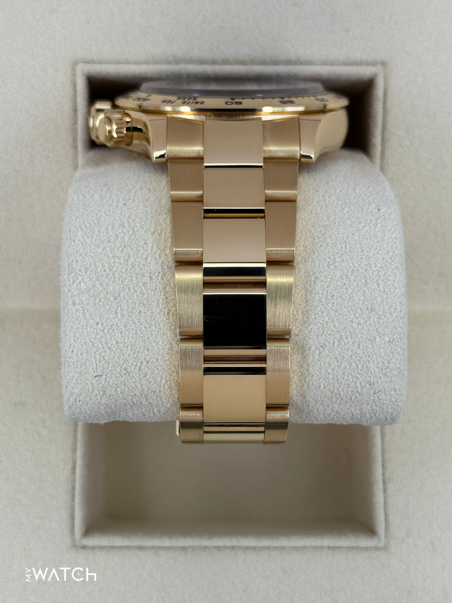 2023 Rolex Daytona "Paul Newman" 40mm 116508 Yellow Gold Black Dial - MyWatchLLC