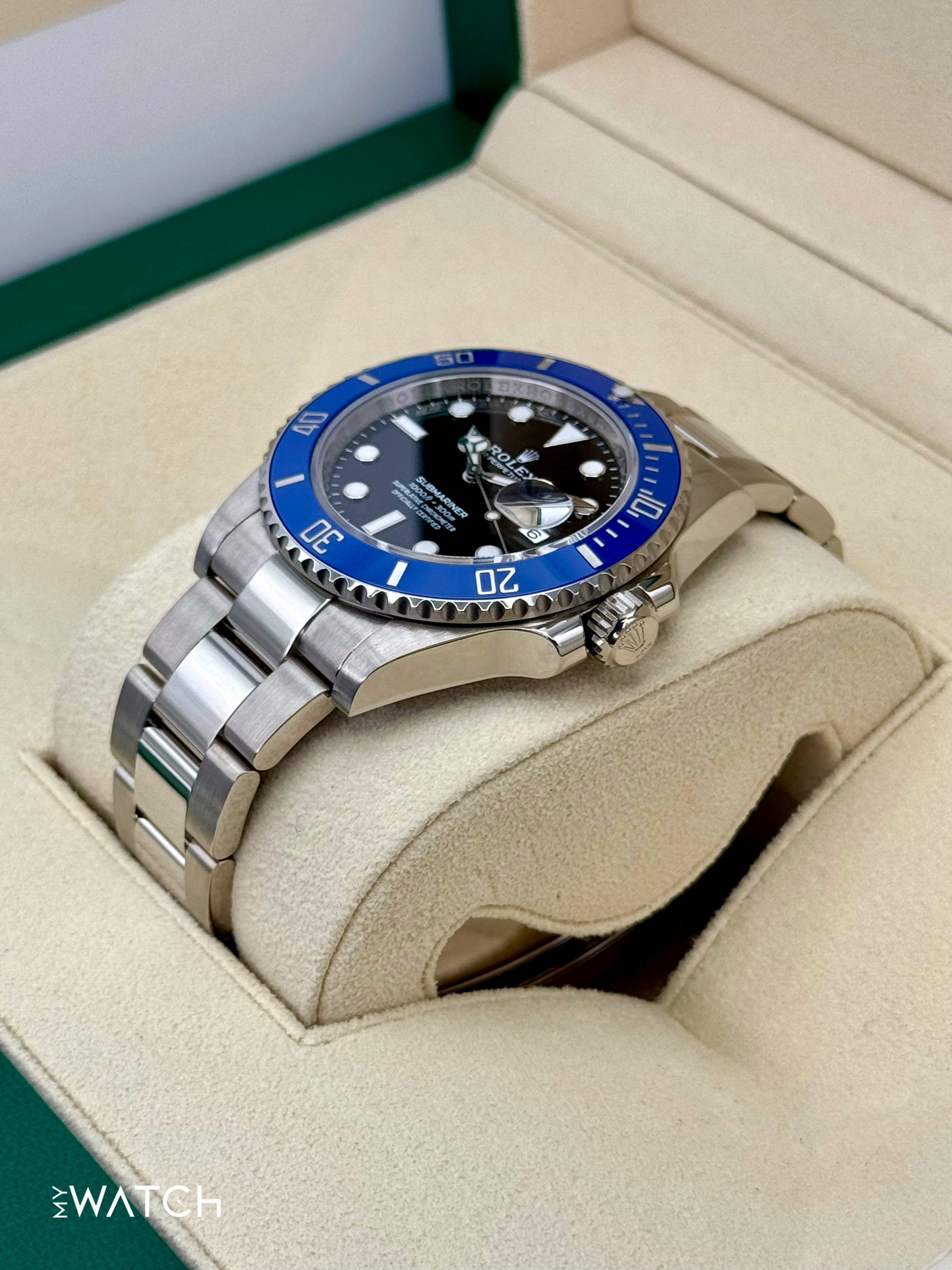 2024 Rolex Submariner “Cookie Monster â€?41mm 126619LB White Gold Blue Dial - MyWatchLLC