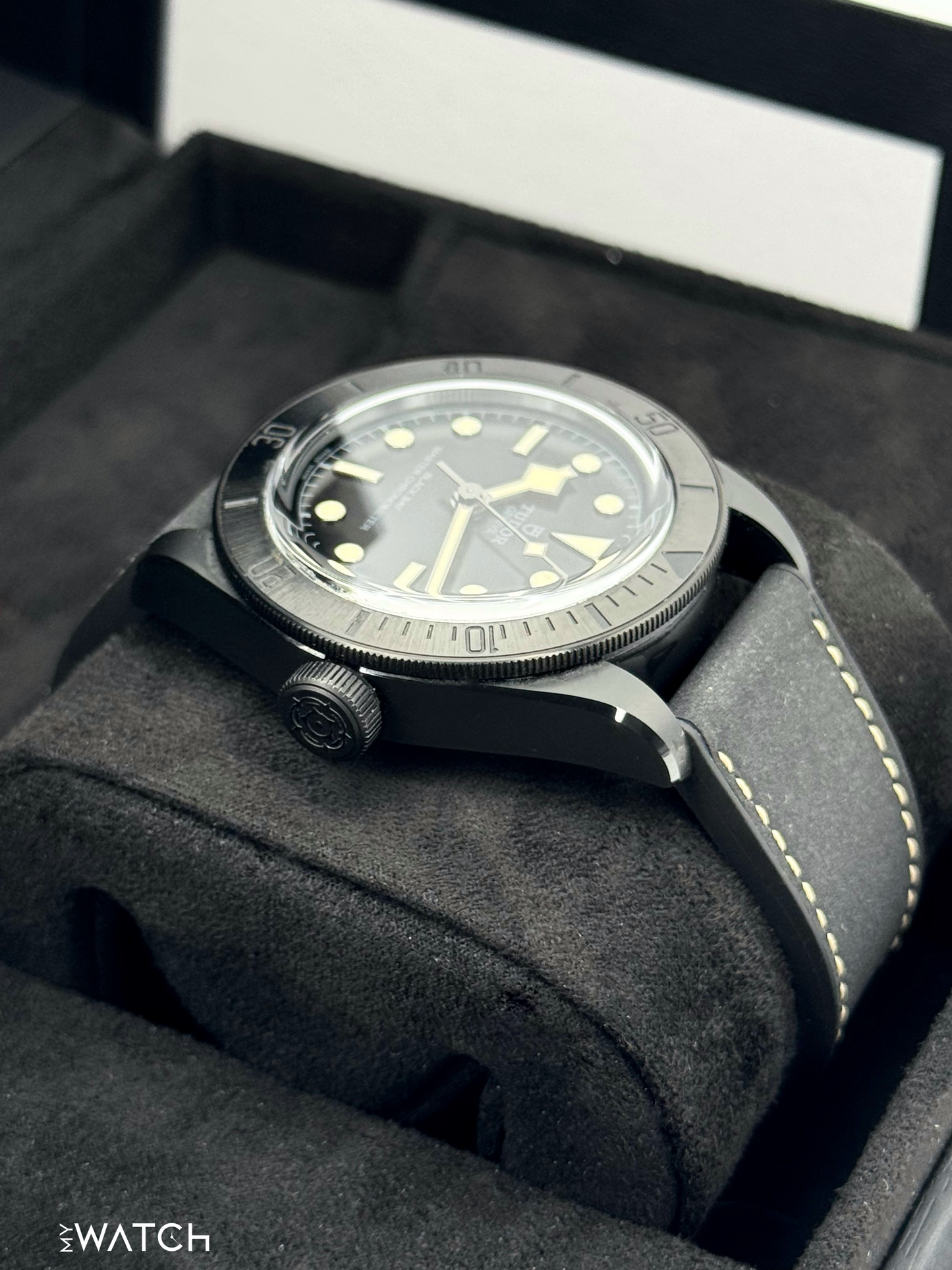 2023 Tudor Black Bay Ceramic 41mm 79210CNU  Black Domed Dial - MyWatchLLC