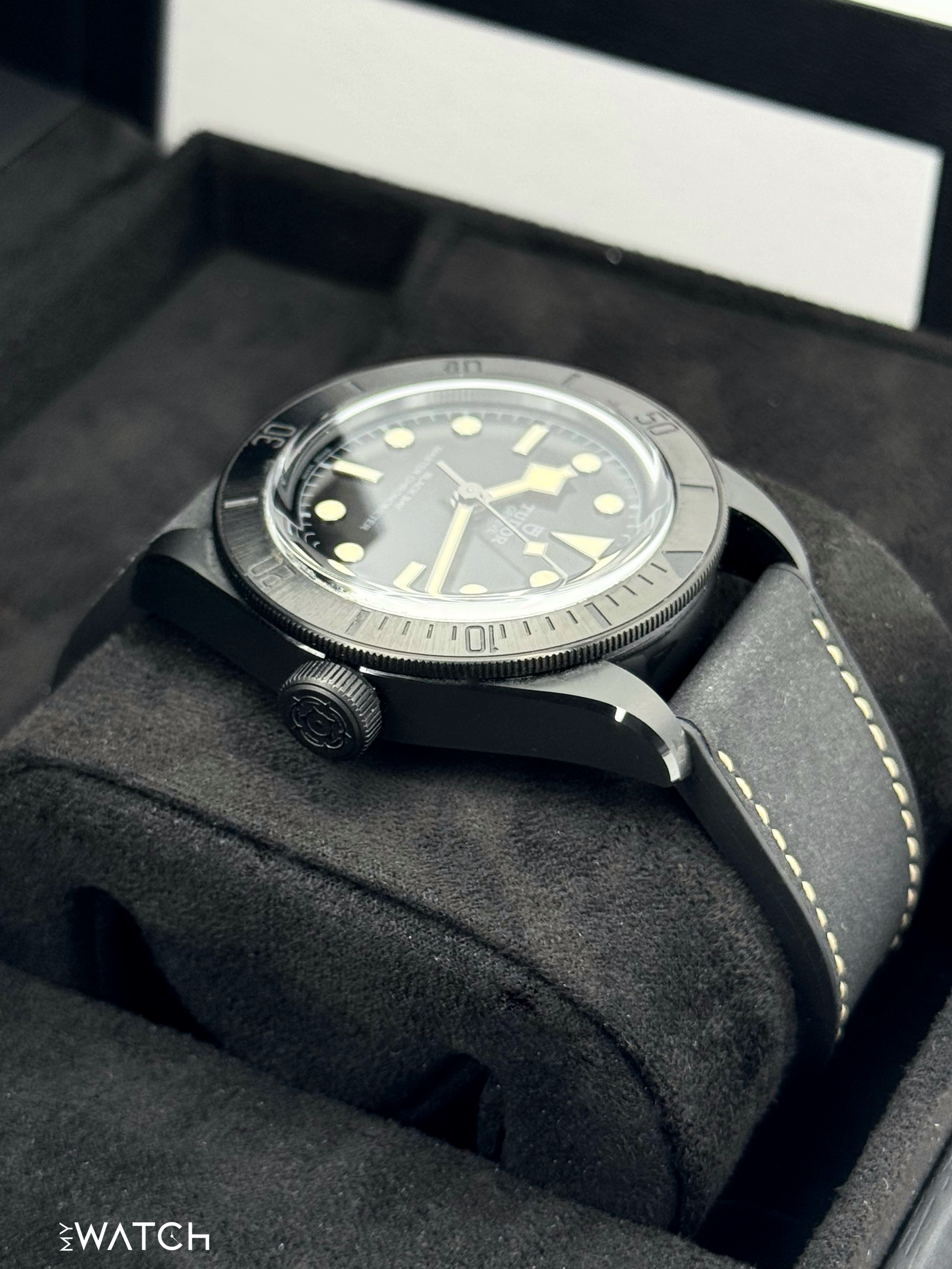 2023 Tudor Black Bay Ceramic 41mm 79210CNU  Black Domed Dial - MyWatchLLC