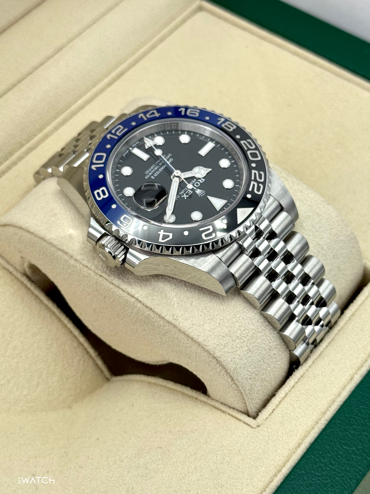 2025 Rolex GMT-Master II "Batgirl" 40mm 126710BLNR Jubilee - MyWatchLLC