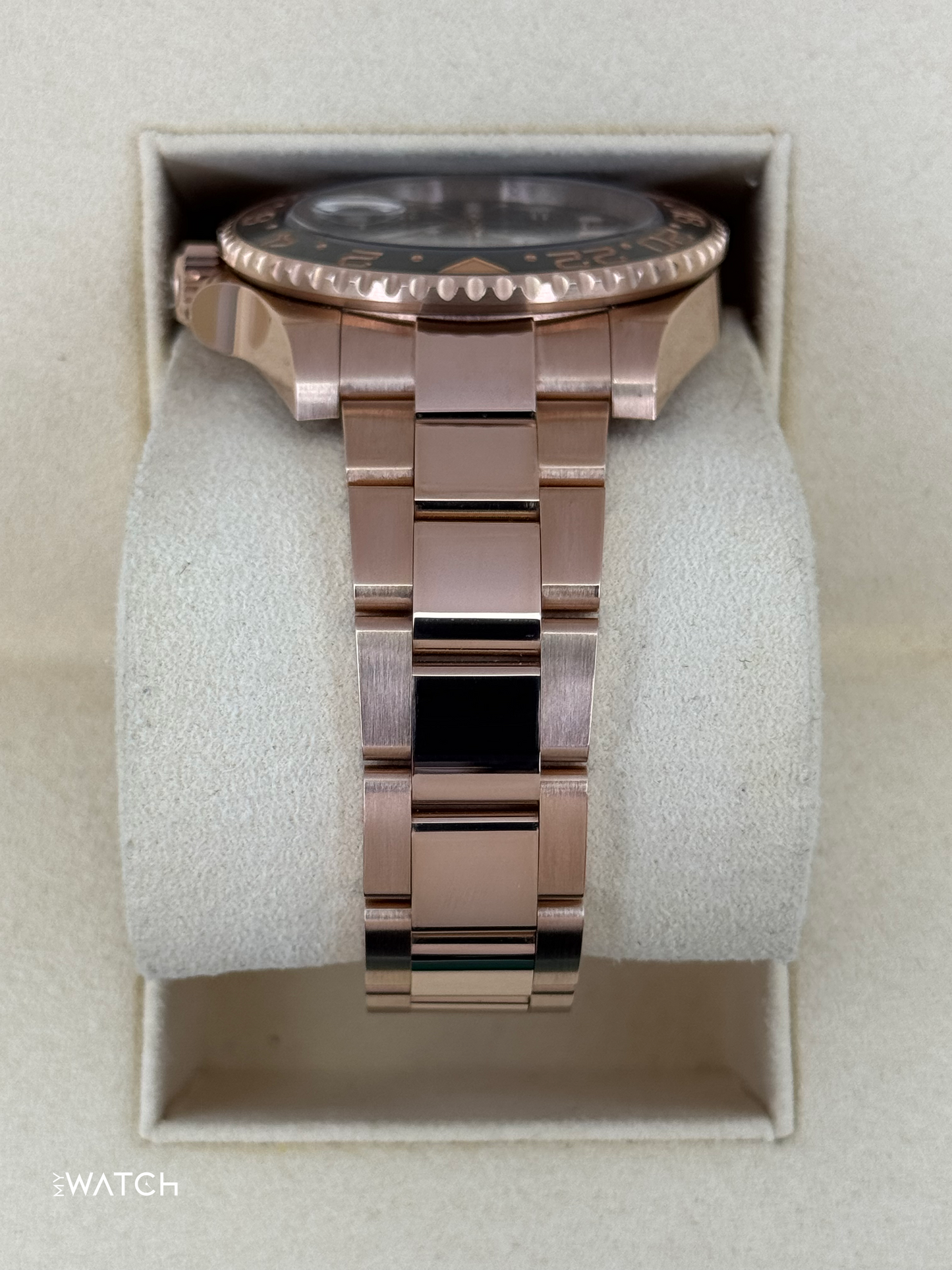 2021 Rolex GMT-Master II "Rootbeer" 40mm 126715CHNR Rose Gold - MyWatchLLC