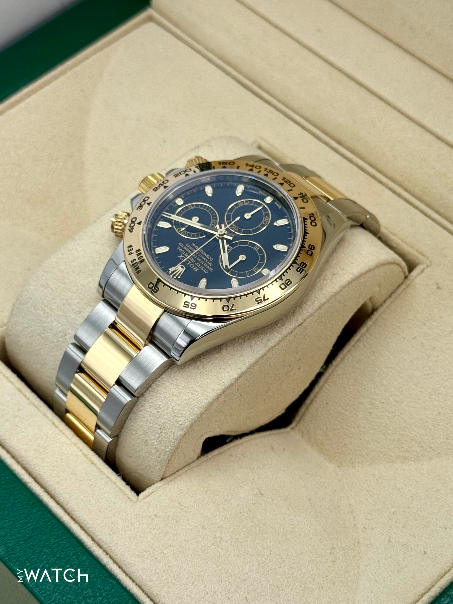 2017 Rolex Daytona 40mm 116503 Two-Tone Black Dial - MyWatchLLC