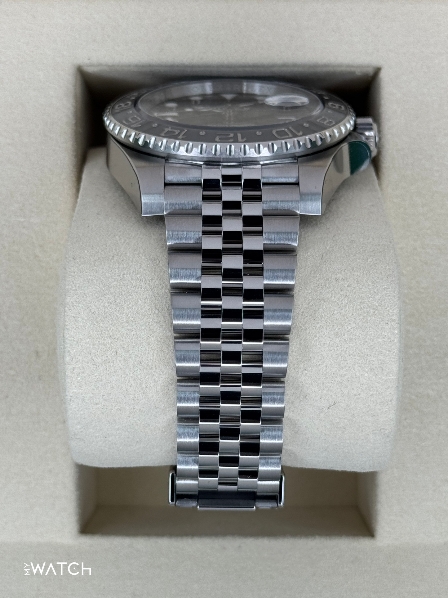 NEW 2025 Rolex GMT-Master II "Bruce Wayne" 40mm 126710GRNR Jubilee (STICKERED) - MyWatchLLC