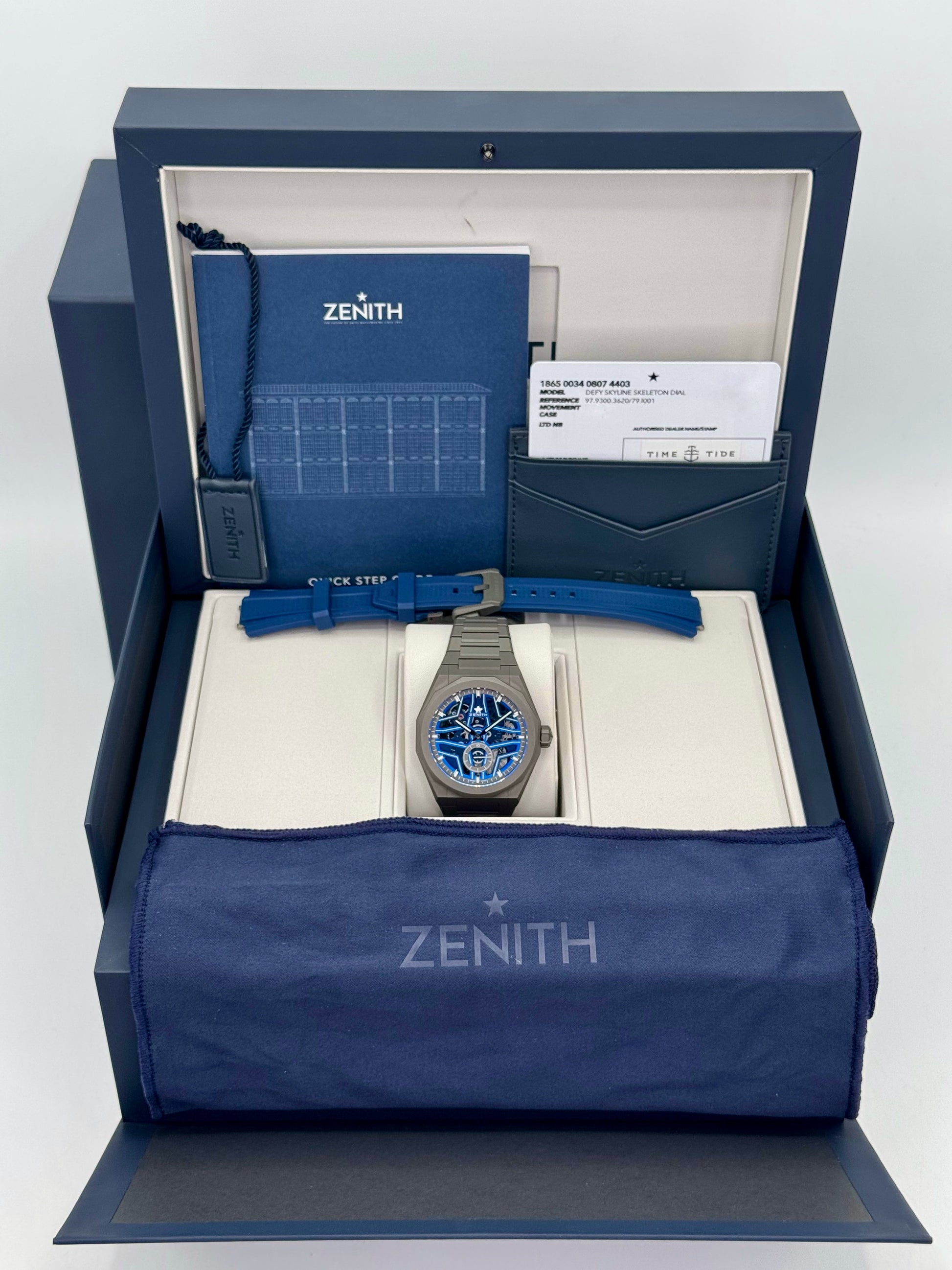 NEW 2024 Zenith Defy Skyline 41mm 97.9300.3620/79.I001 Titanium - MyWatchLLC