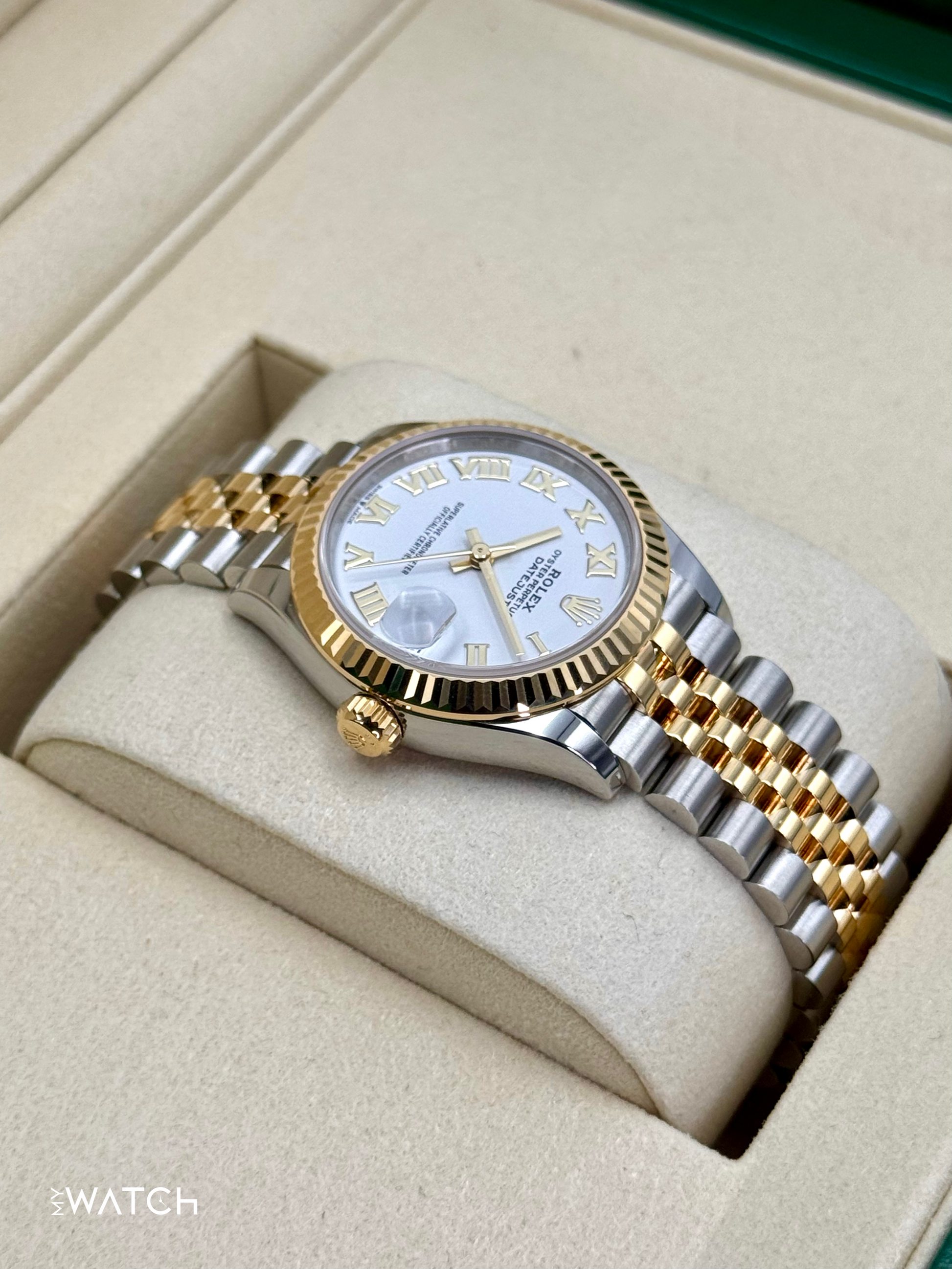 NEW 2025 Rolex Datejust 31mm 278273 Two-Tone Jubilee White Dial - MyWatchLLC