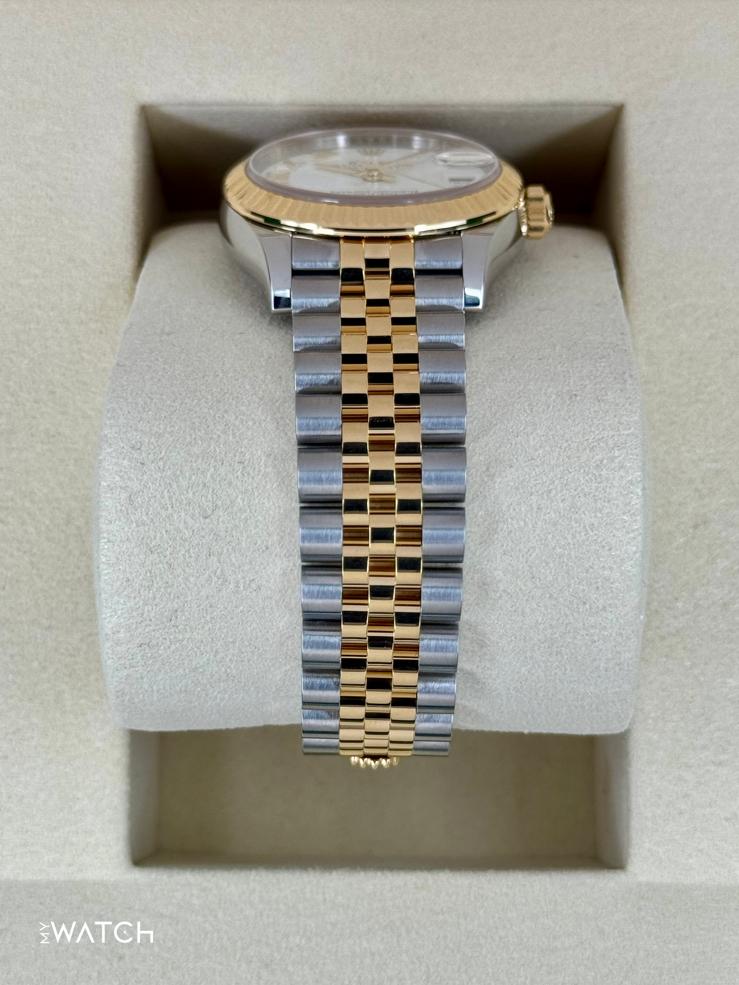 NEW 2025 Rolex Datejust 31mm 278273 Two-Tone Jubilee White Dial - MyWatchLLC