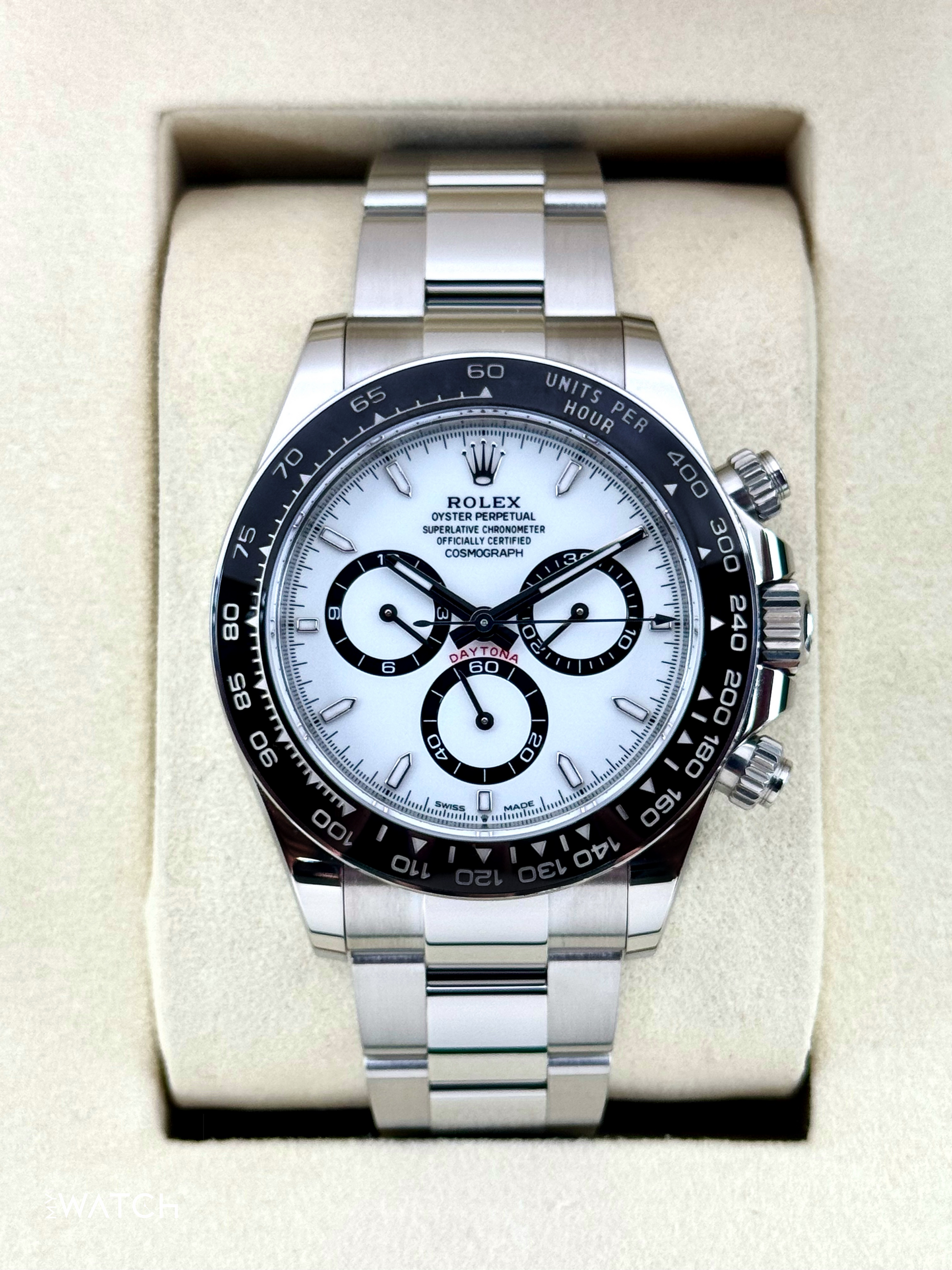 2025 Rolex Daytona 40mm 126500LN Stainless Steel Panda Dial - MyWatchLLC