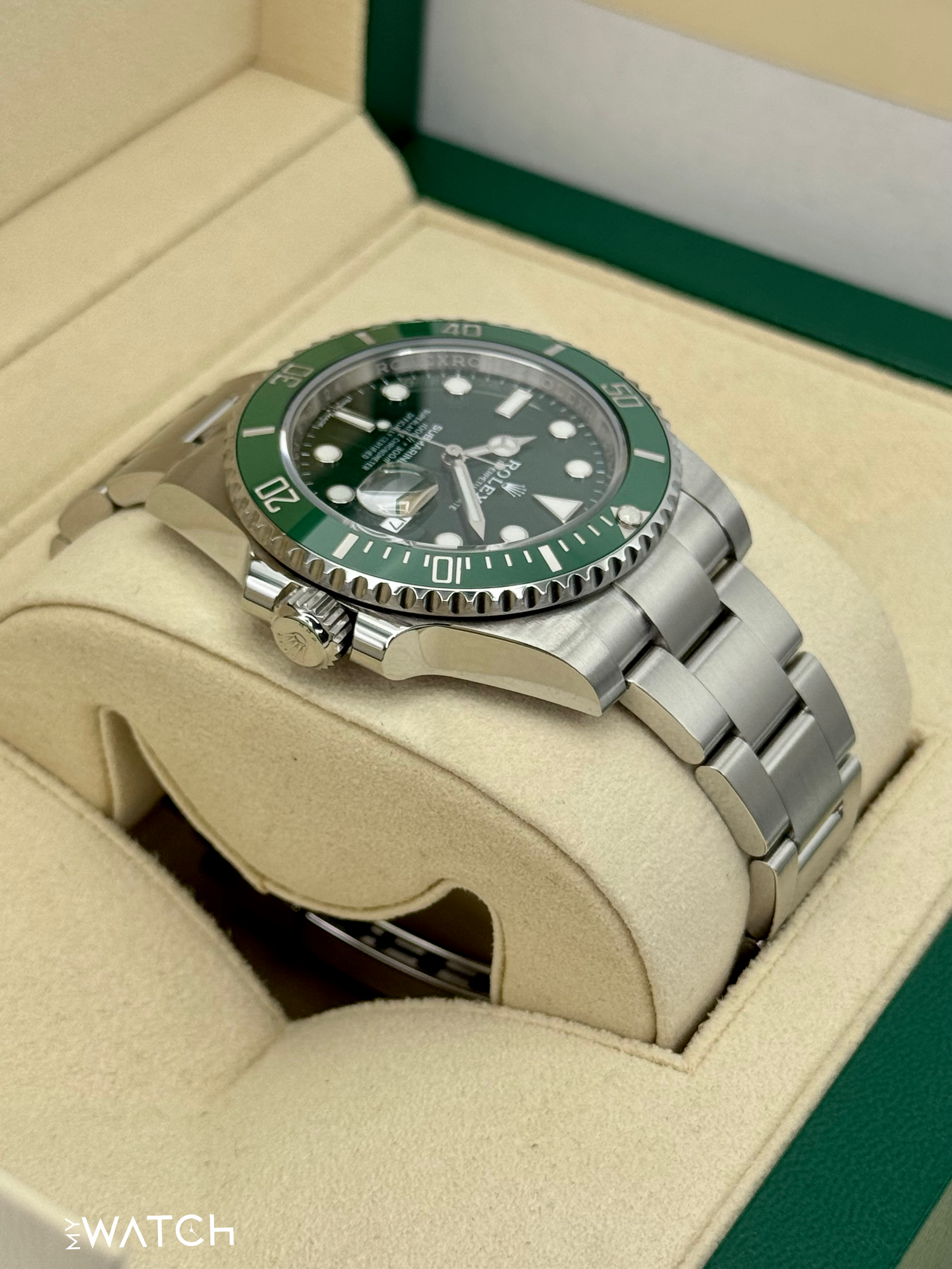 2019 Rolex Submariner "Hulk" 40mm 116610LV Green Dial - MyWatchLLC