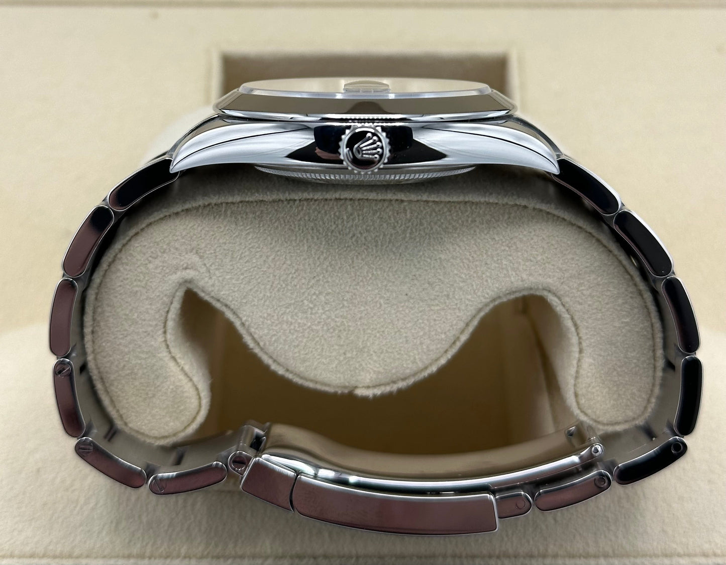 2022 Rolex Datejust 41mm Stainless Steel Green Dial Oyster - MyWatchLLC