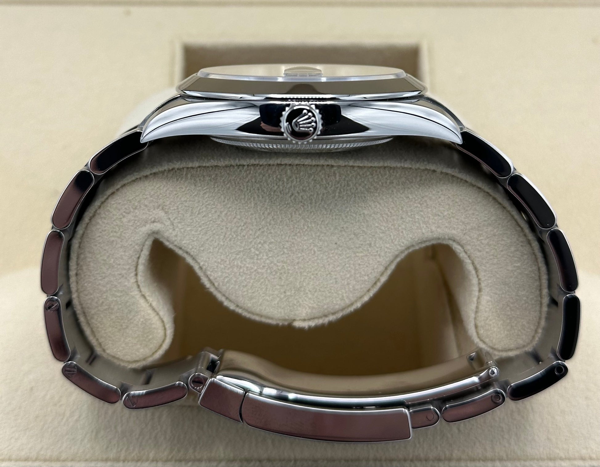 2022 Rolex Datejust 41mm Stainless Steel Green Dial Oyster - MyWatchLLC