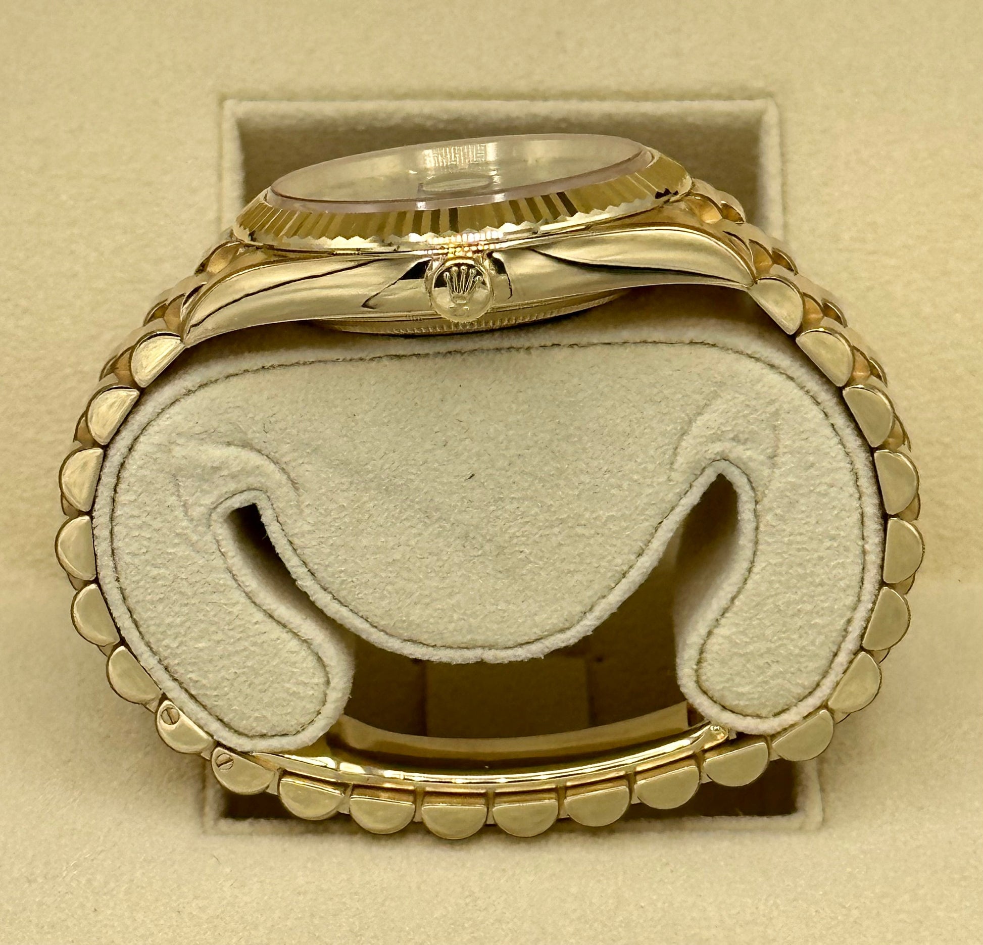 2023 Rolex Day-Date 40mm 228238 Presidential Yellow Gold Green Dial - MyWatchLLC