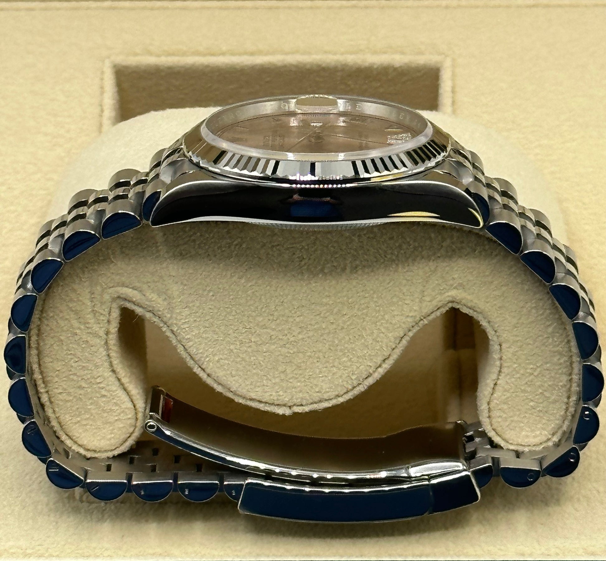 2023 Rolex Datejust 36mm 126234 Jubilee Pink Dial Diamond VI & IX - MyWatchLLC