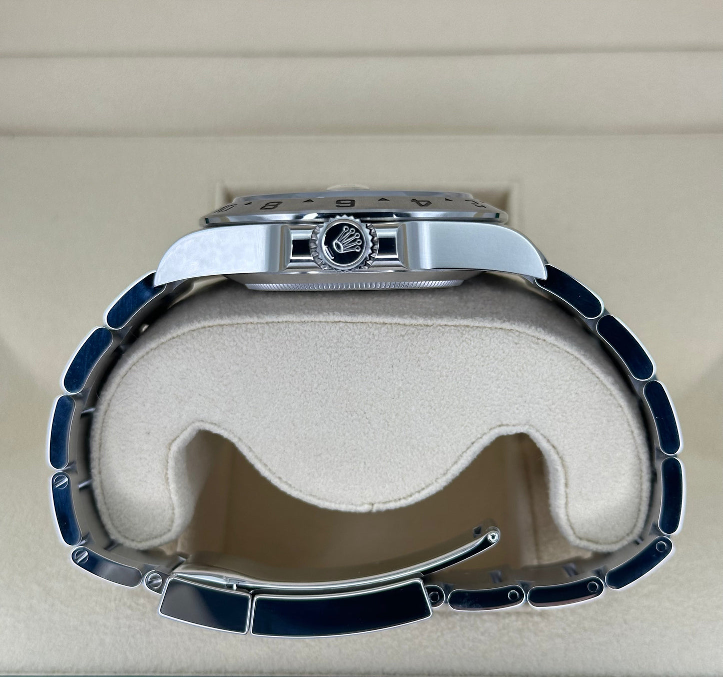 2023 Rolex Explorer II 42mm 226570 Stainless Steel Black Dial - MyWatchLLC