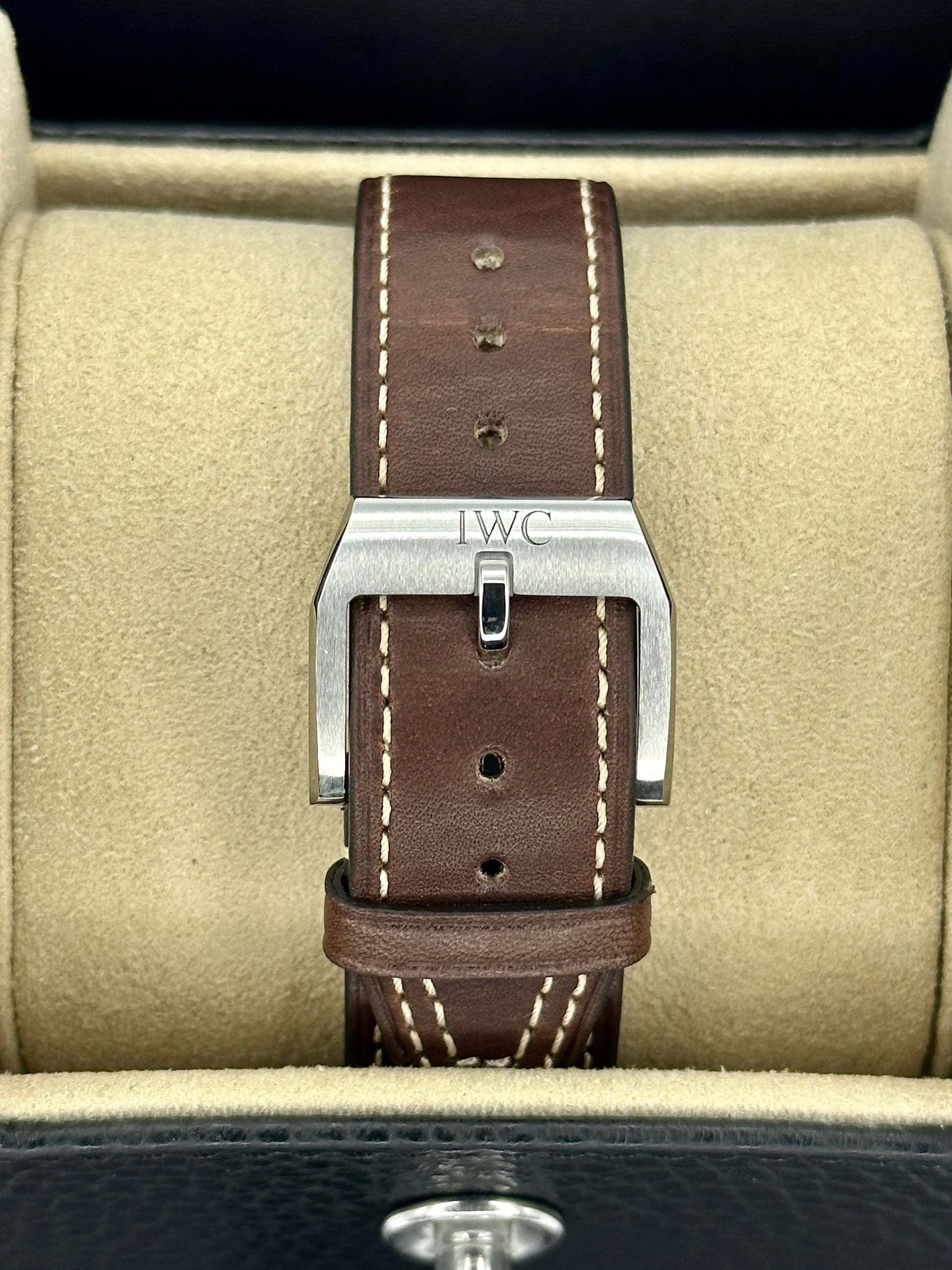 2023 IWC Pilot's Chronograph 41mm IW388103 Stainless Steel Green Dial - MyWatchLLC