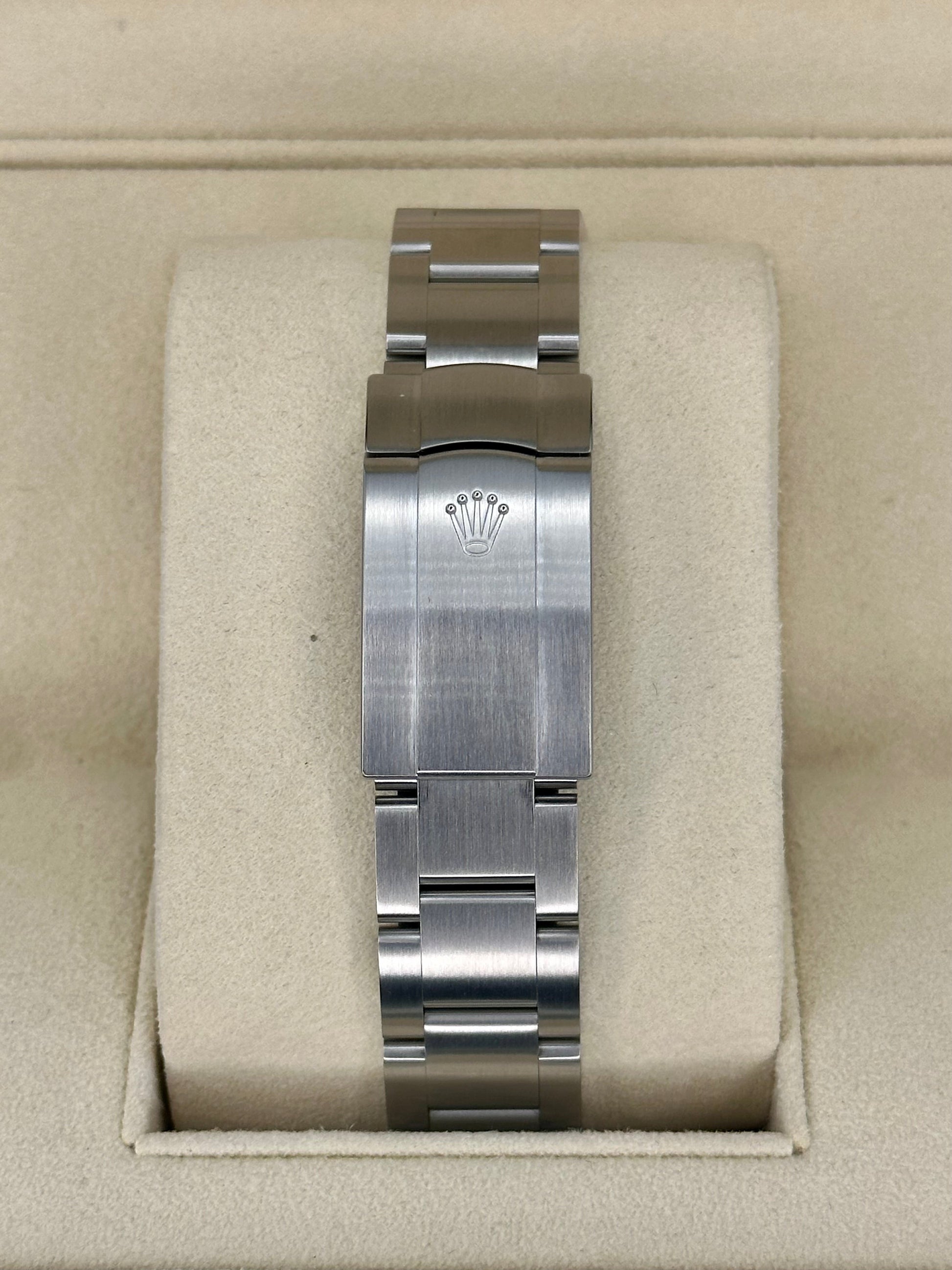 NEW 2022 Rolex Oyster Perpetual 41mm 124300 Blue Stick Dial - MyWatchLLC