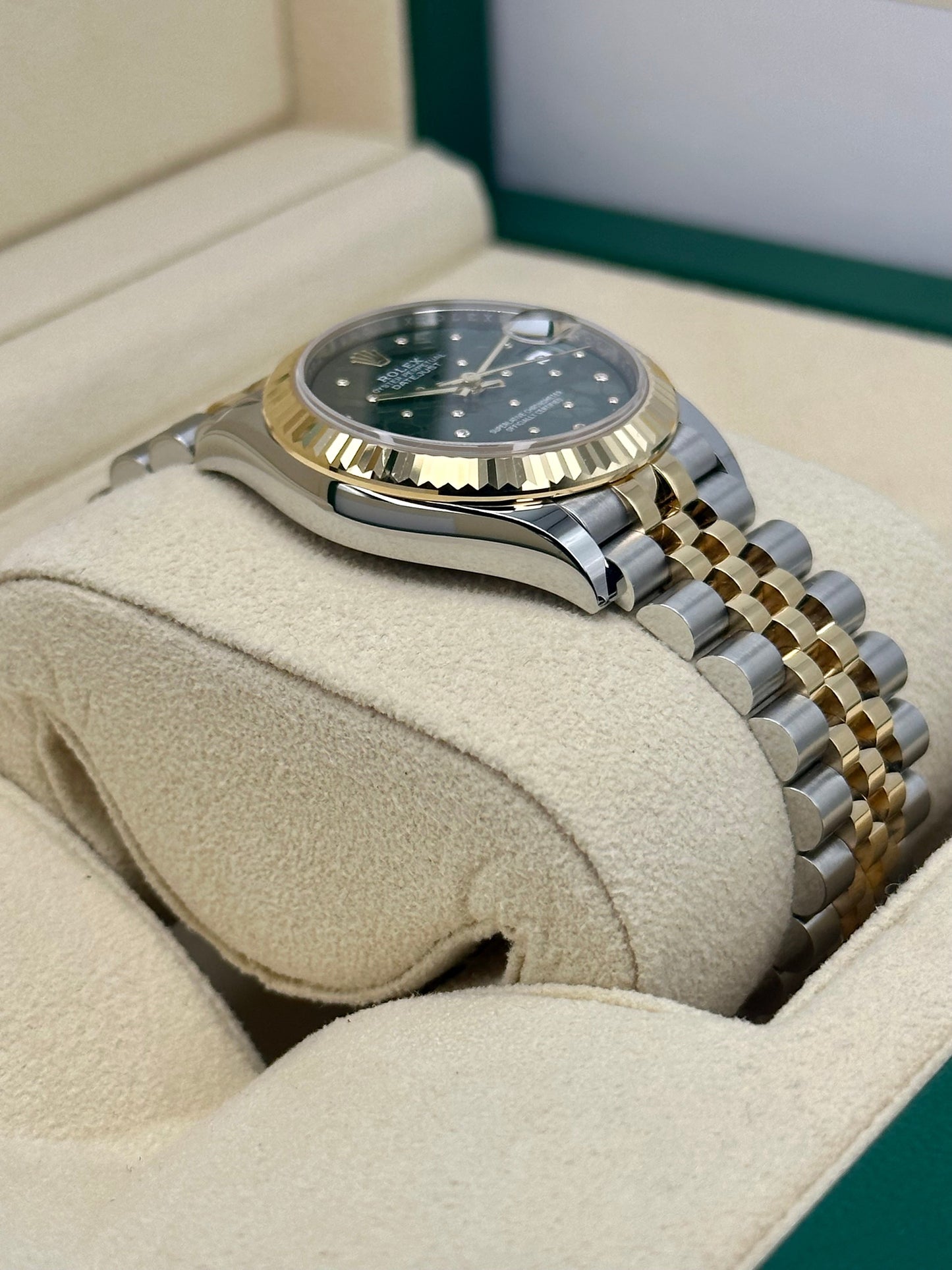 NEW 2024 Rolex Lady Datejust 31mm 278273 Two-Tone Floral Motif Dial - MyWatchLLC