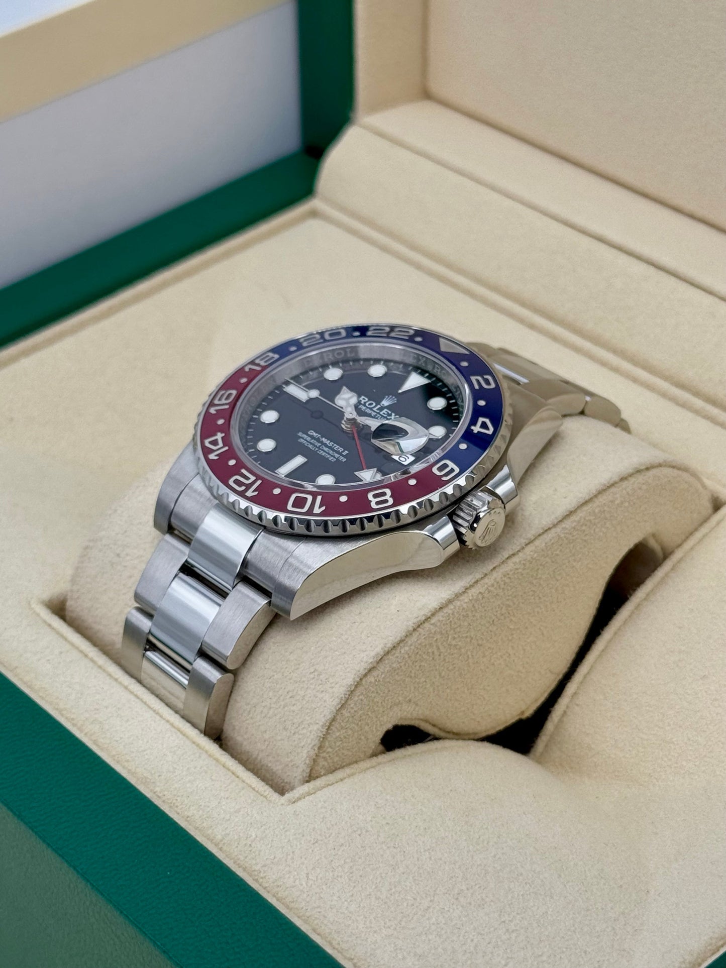 2022 Rolex GMT-Master II "Pepsi" 40mm 126710BLRO Oyster - MyWatchLLC