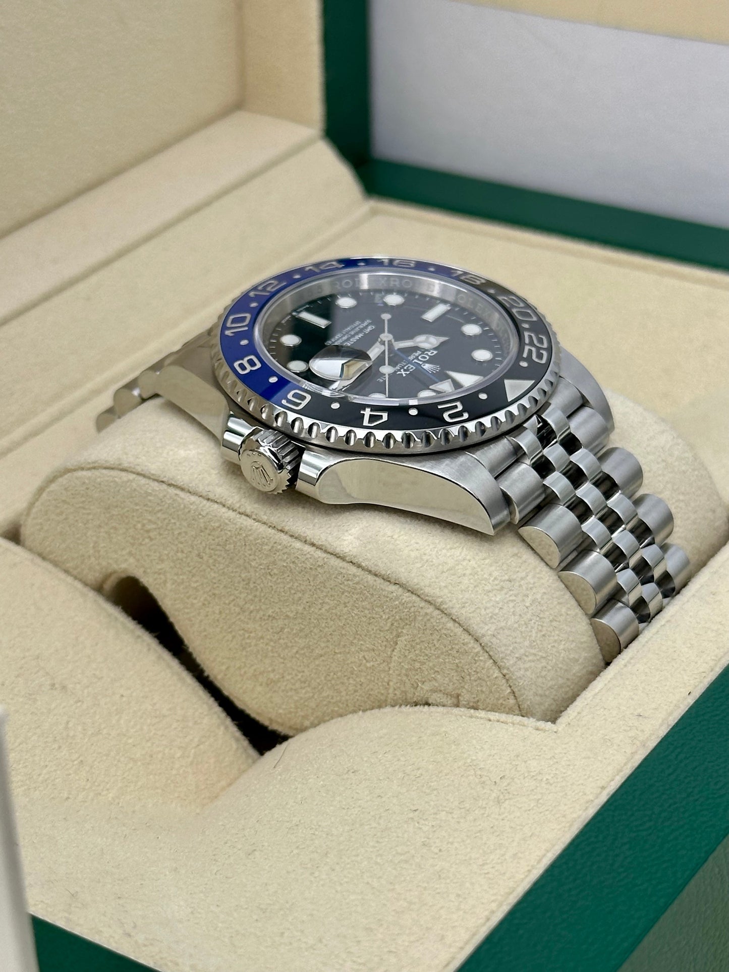 2021 Rolex GMT-Master II "Batgirl" 40mm 126710BLNR Jubilee Black Dial - MyWatchLLC