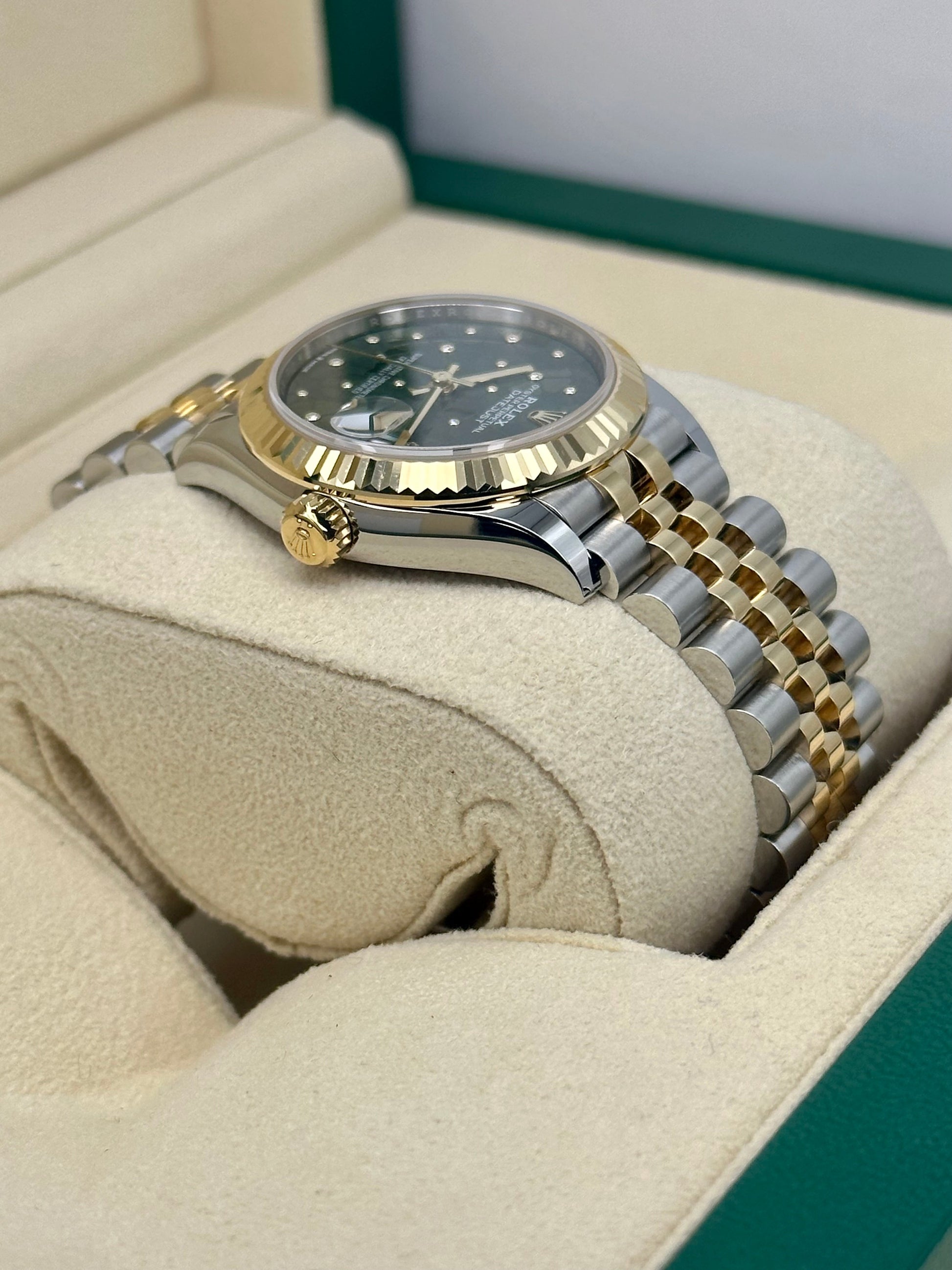 NEW 2024 Rolex Lady Datejust 31mm 278273 Two-Tone Floral Motif Dial - MyWatchLLC