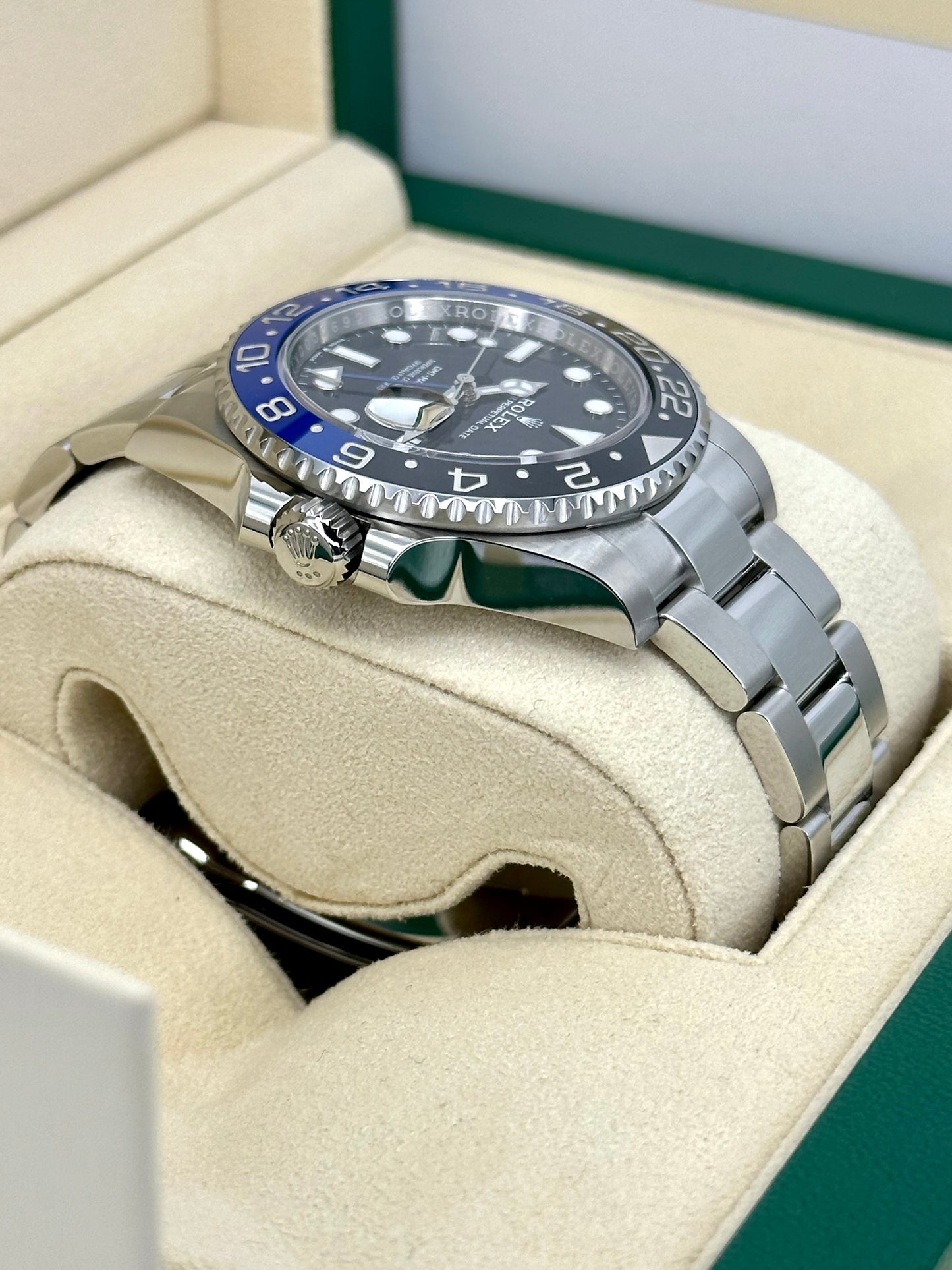 NEW 2024 Rolex GMT-Master II "Batman" 40mm 126710BLNR Oyster - MyWatchLLC